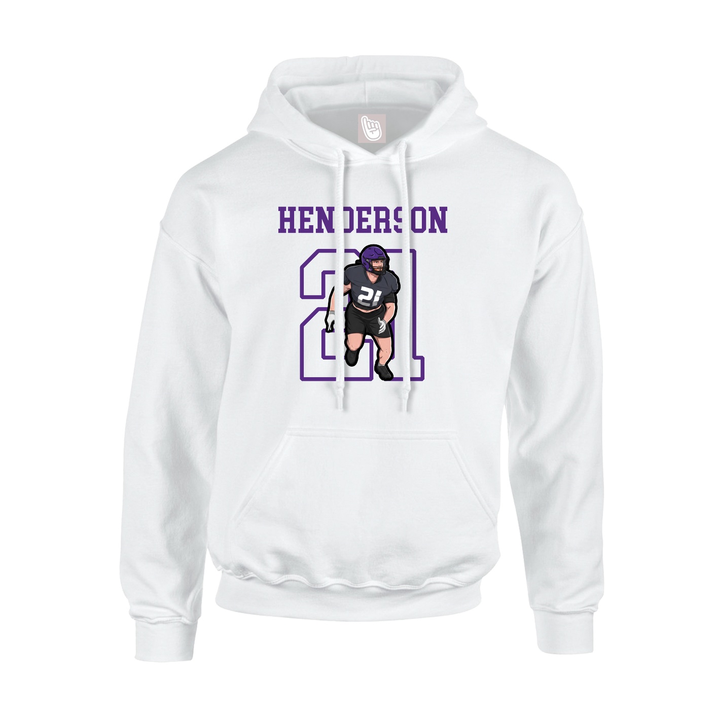 Hoodie — Shirsey in White