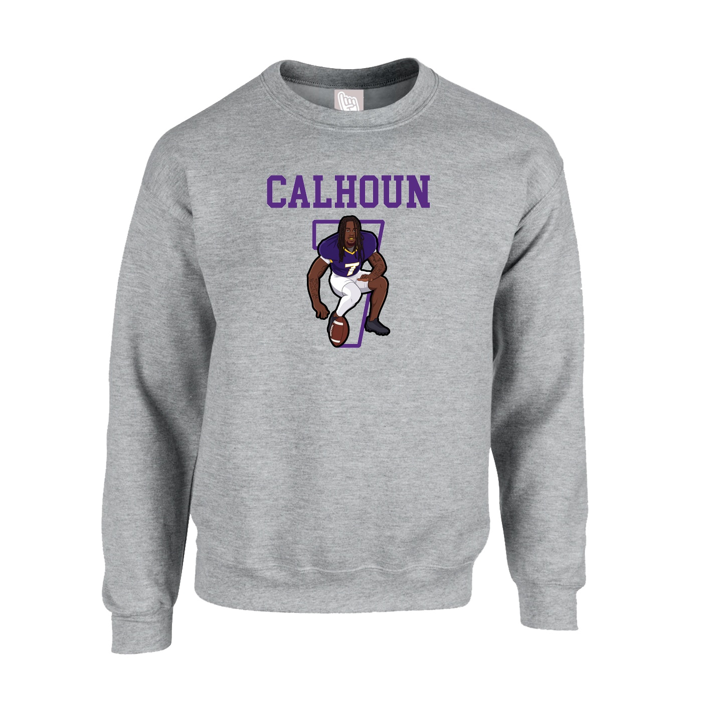 Fleece Crew — Shirsey in Grey
