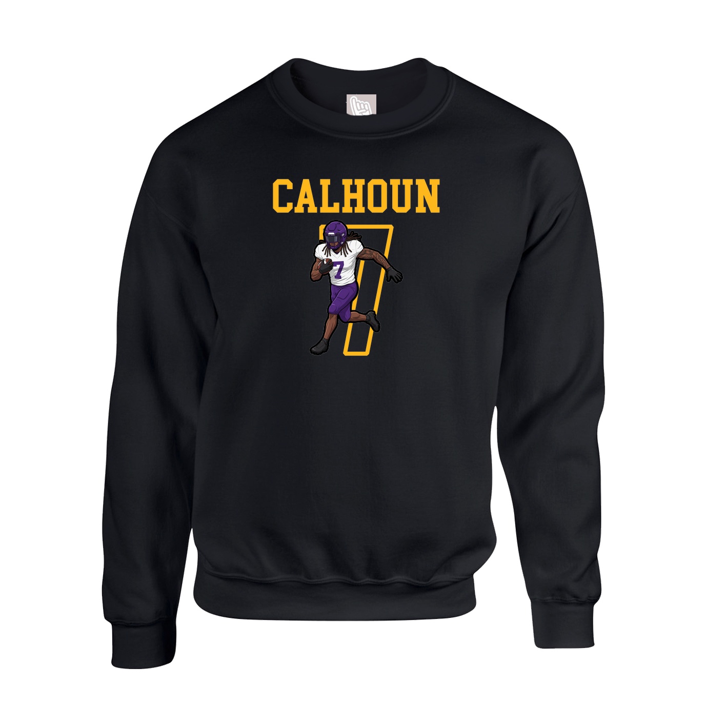 Fleece Crew — Shirsey in Black