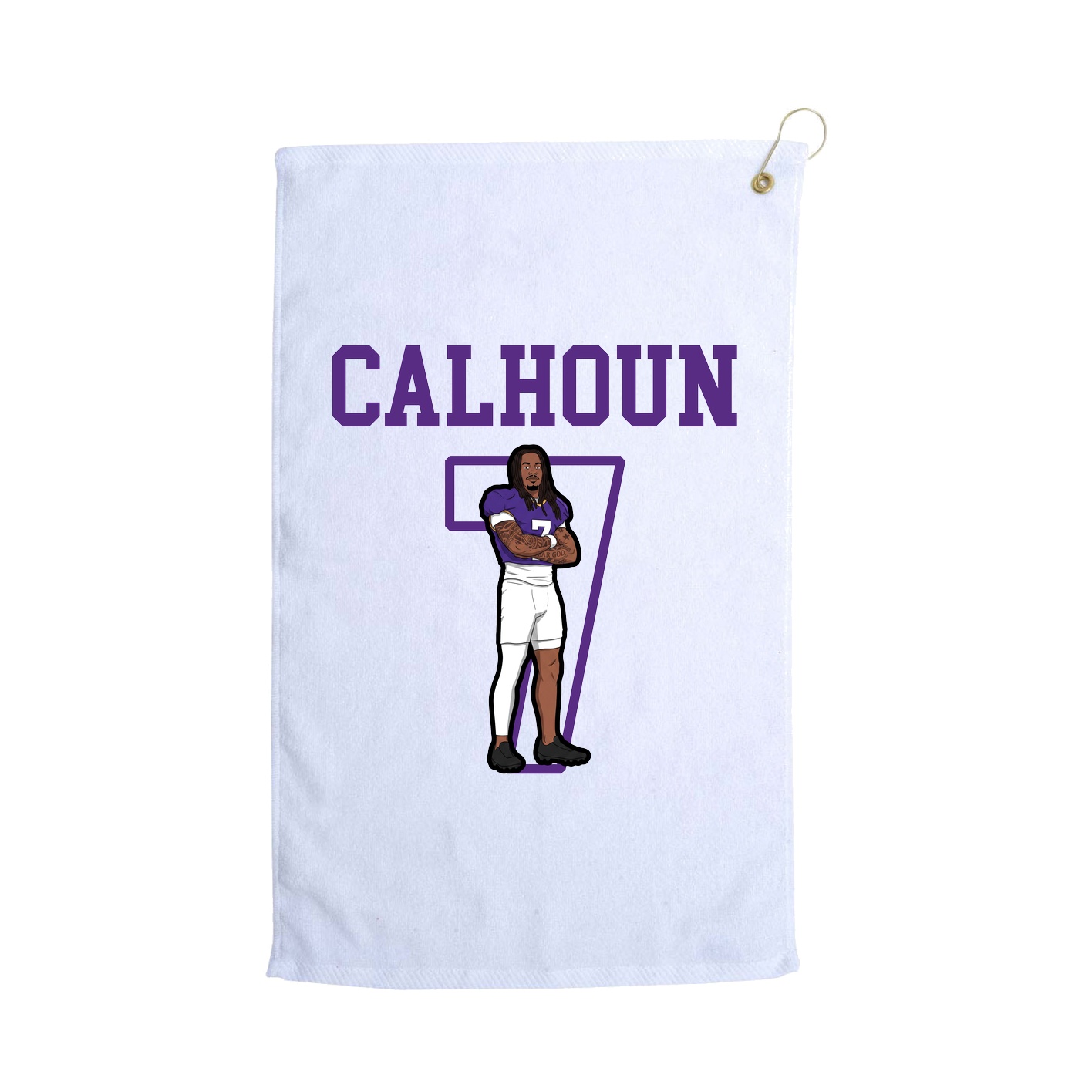 Golf Towel — Shirsey in White