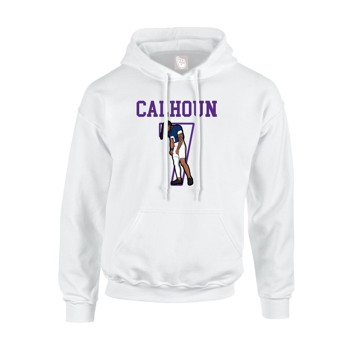 Hoodie — Shirsey in White