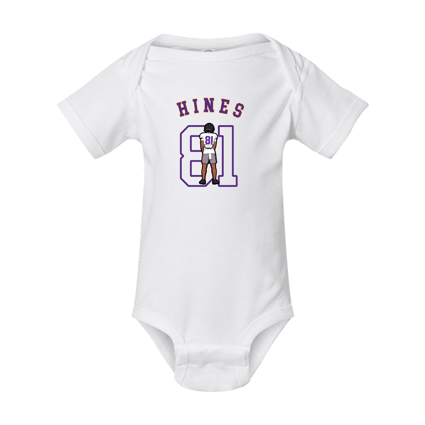 Baby Onesie — Shirsey Arch in White