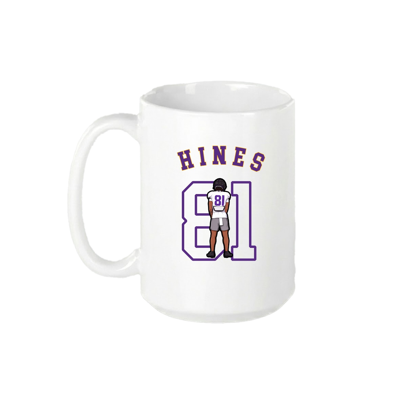 15oz Coffee Mug — Shirsey Arch in White
