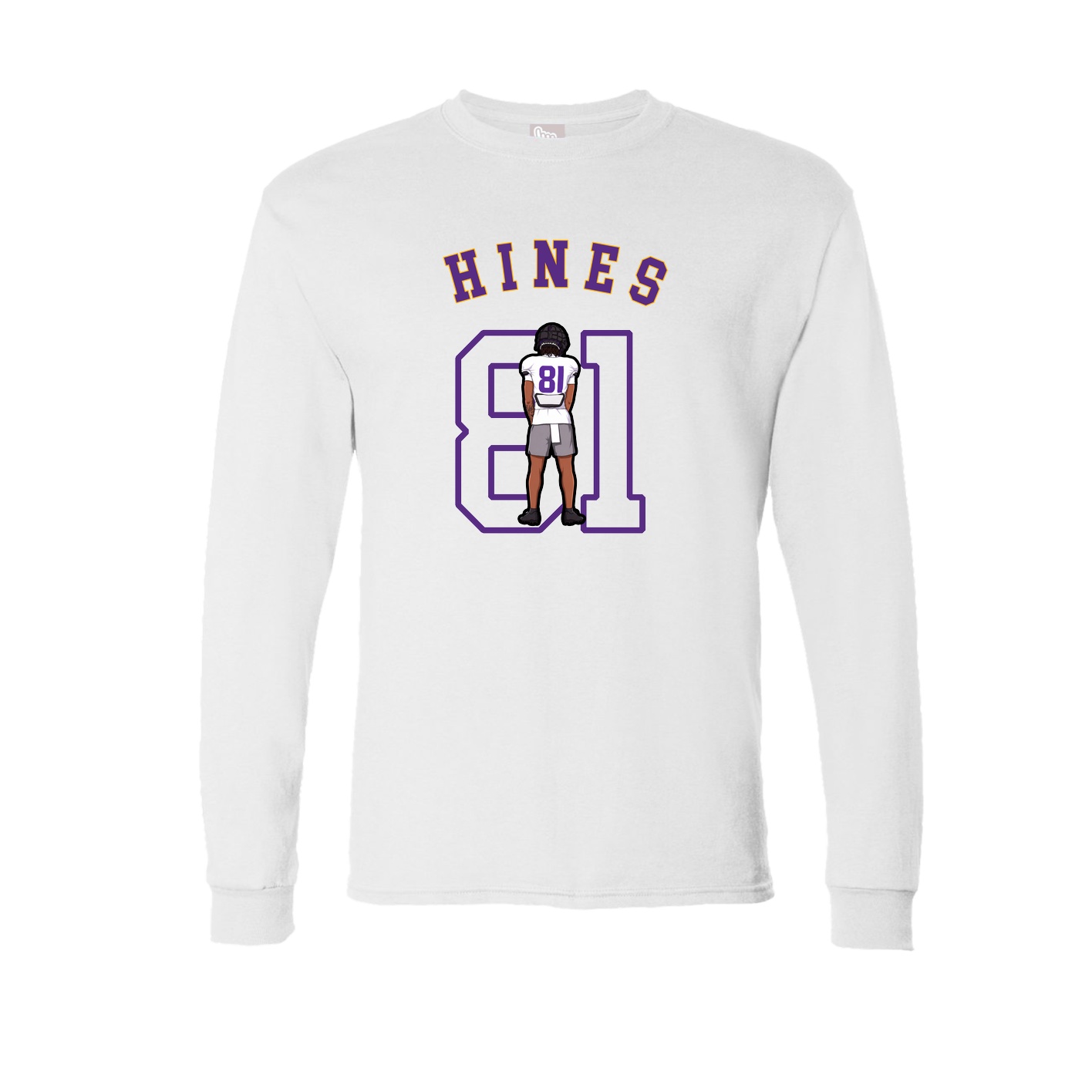 Long Sleeve Tee — Shirsey Arch in White