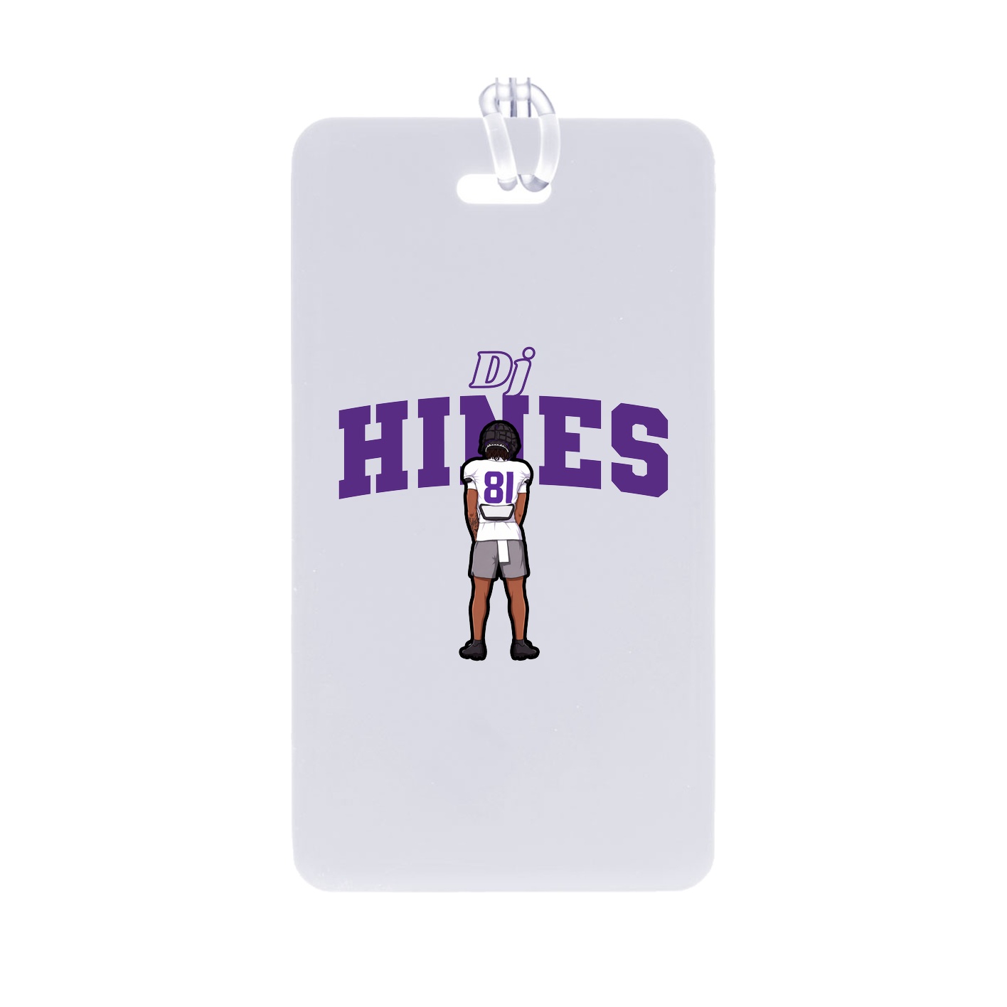 Bag Tag — Name Arch in Classic