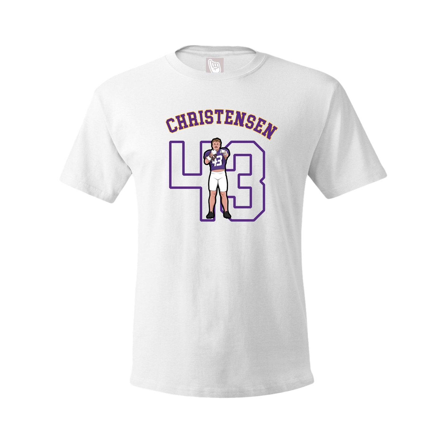 Youth Tee — Shirsey Arch in White