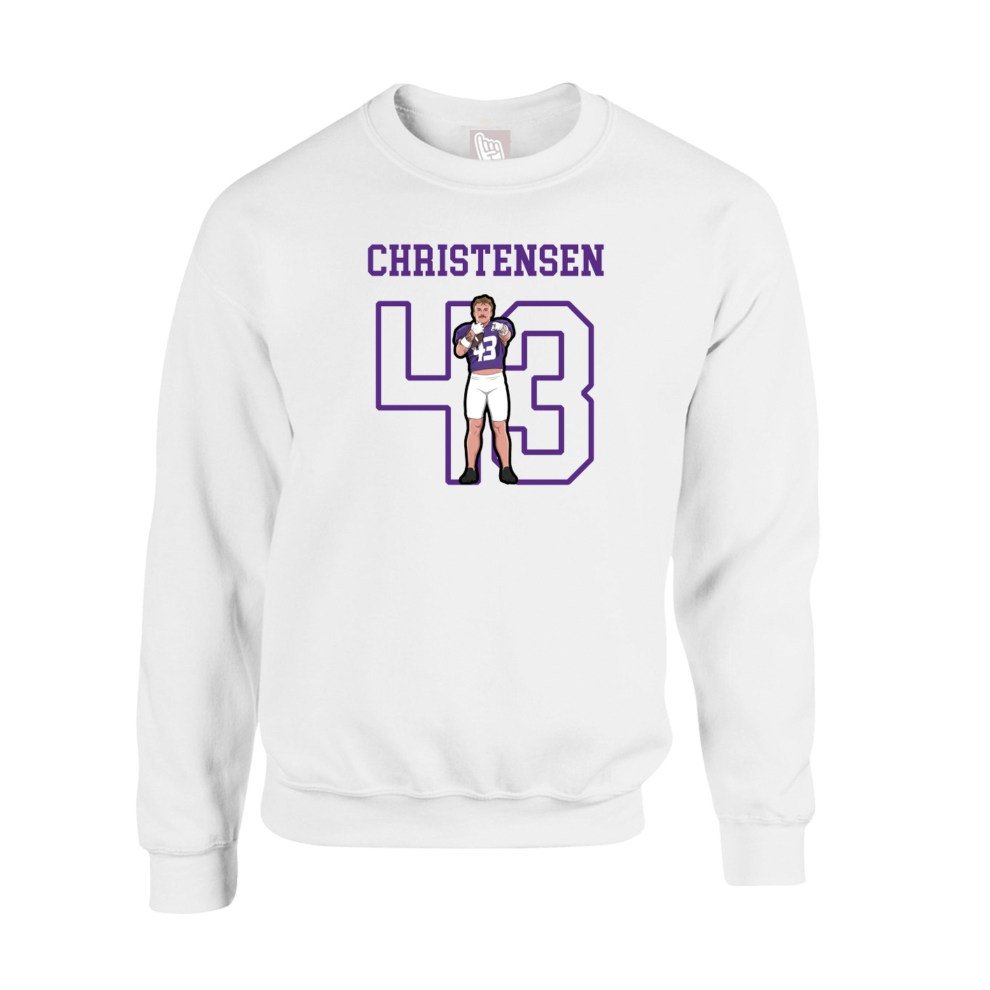 Fleece Crew — Shirsey in White