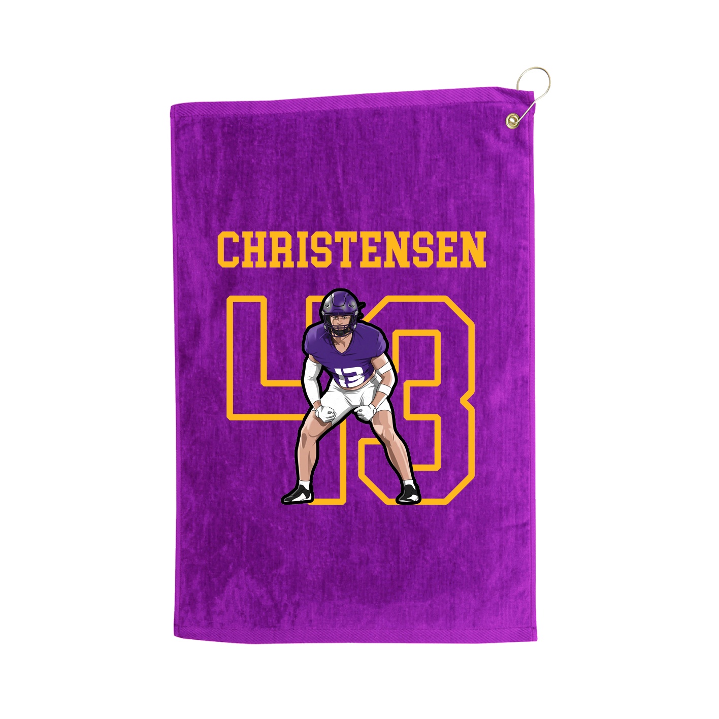 Golf Towel — Shirsey in Purple