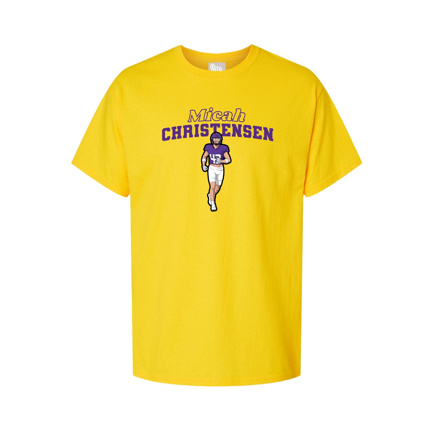 Tee — Name Arch in Gold