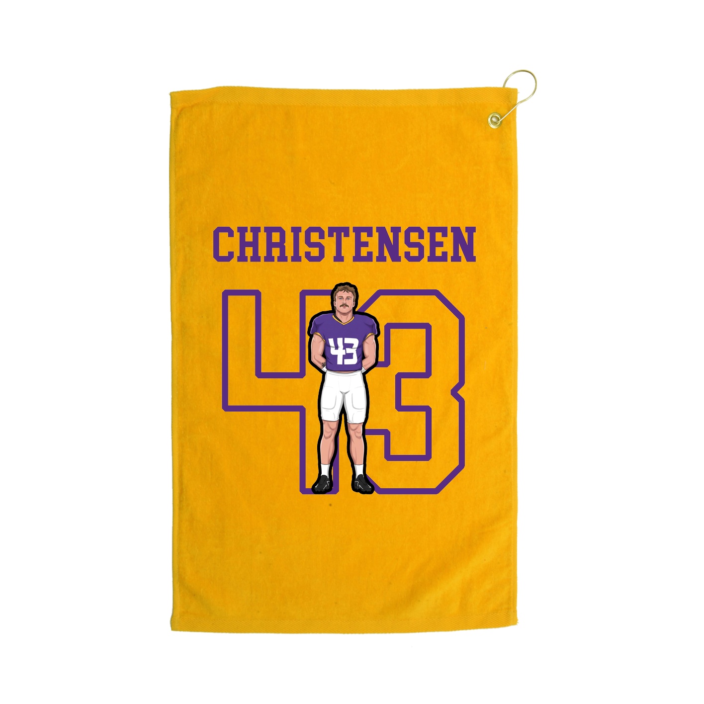 Golf Towel — Shirsey in Gold