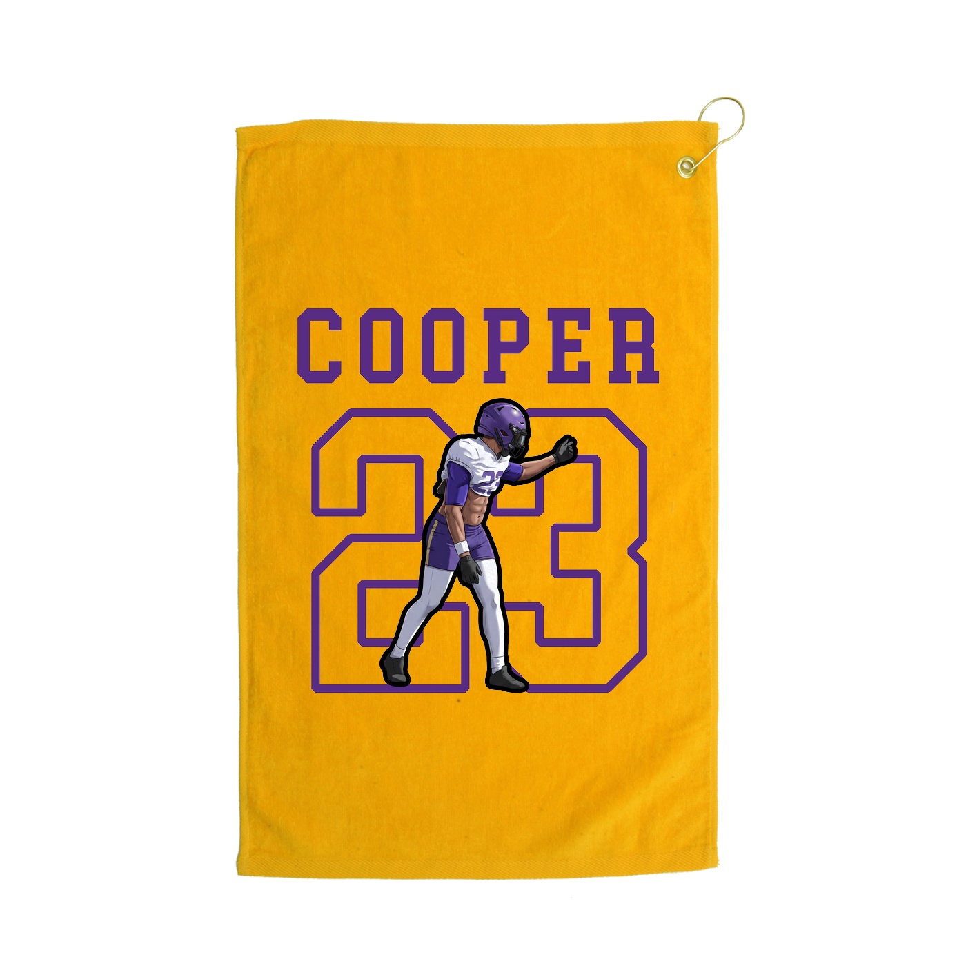 Golf Towel — Shirsey in Gold