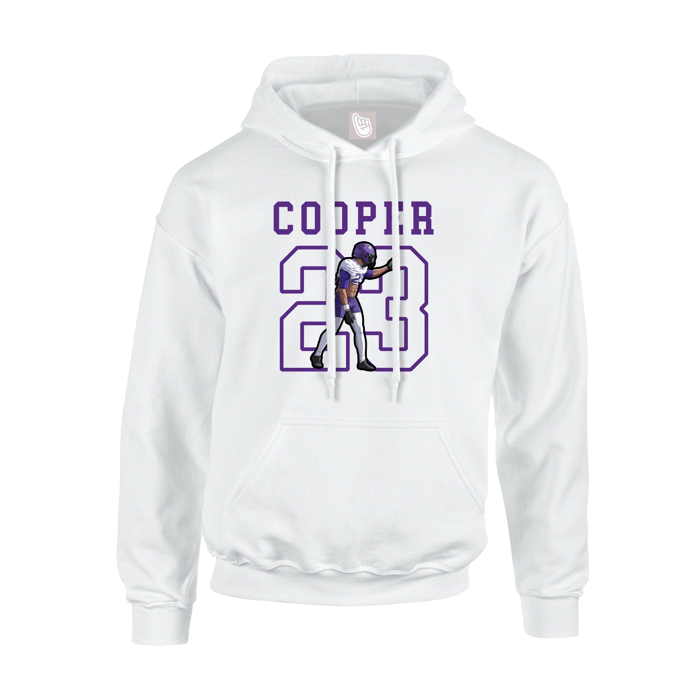 Hoodie — Shirsey in White