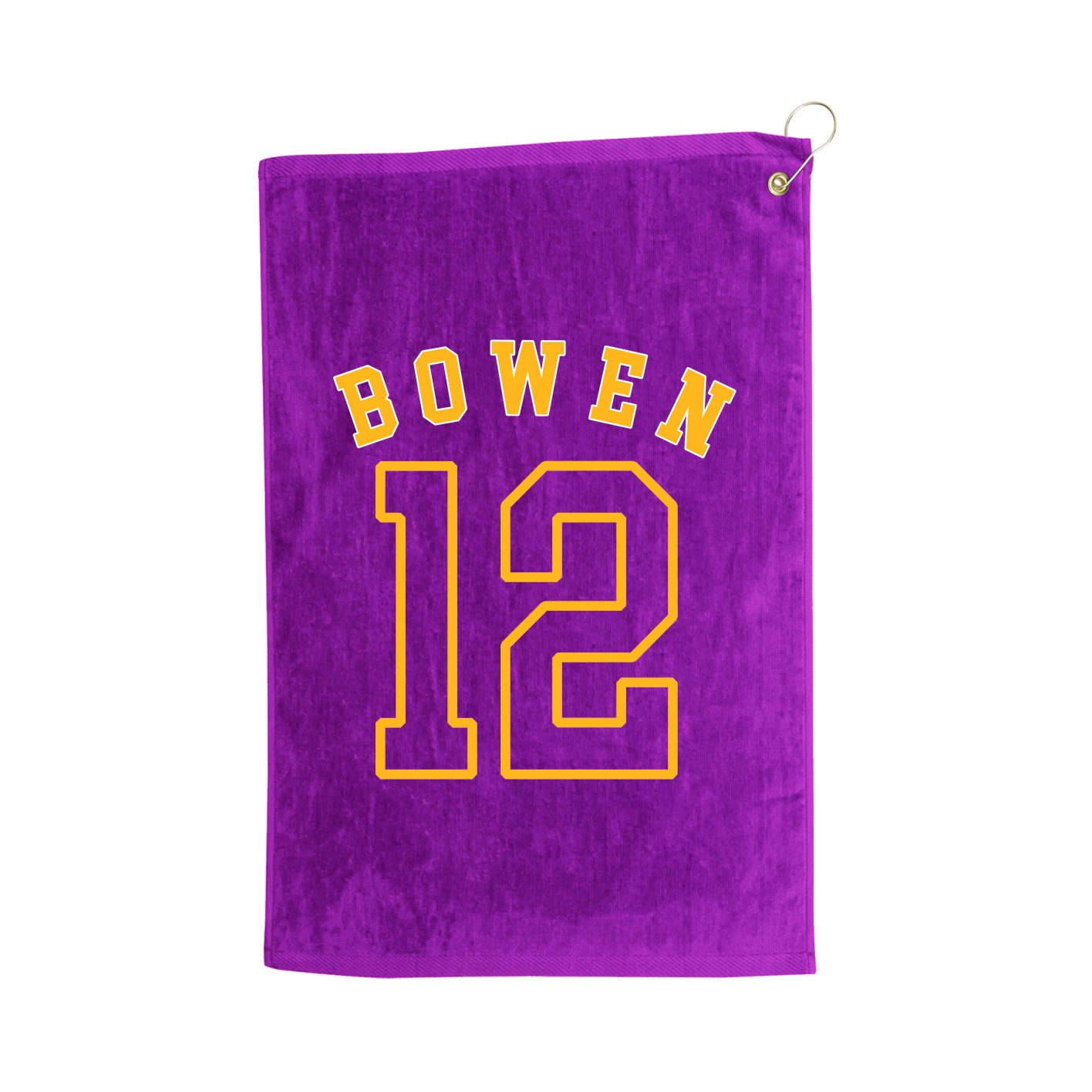 Golf Towel — Shirsey Arch in Purple