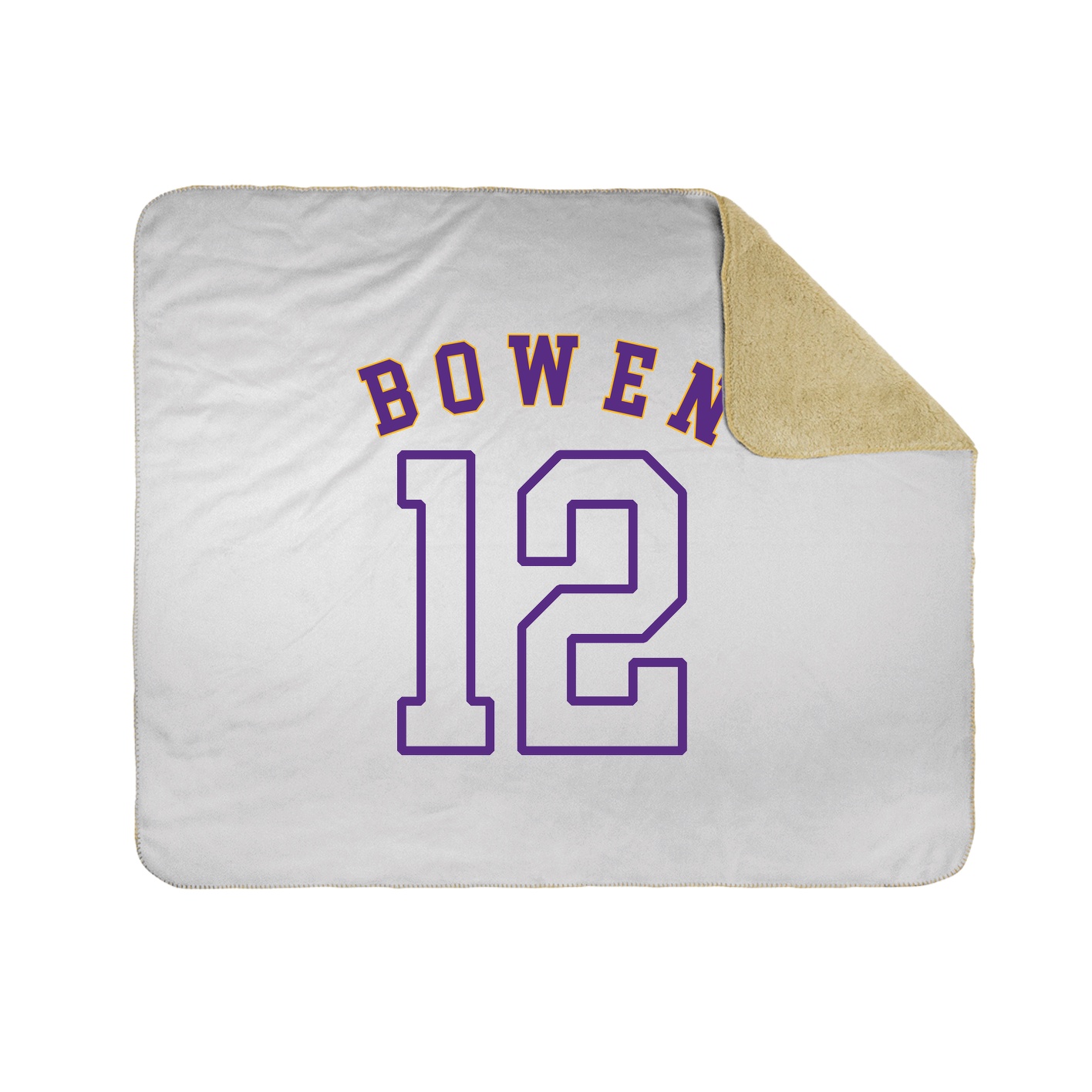 Throw Blanket — Shirsey Arch in White