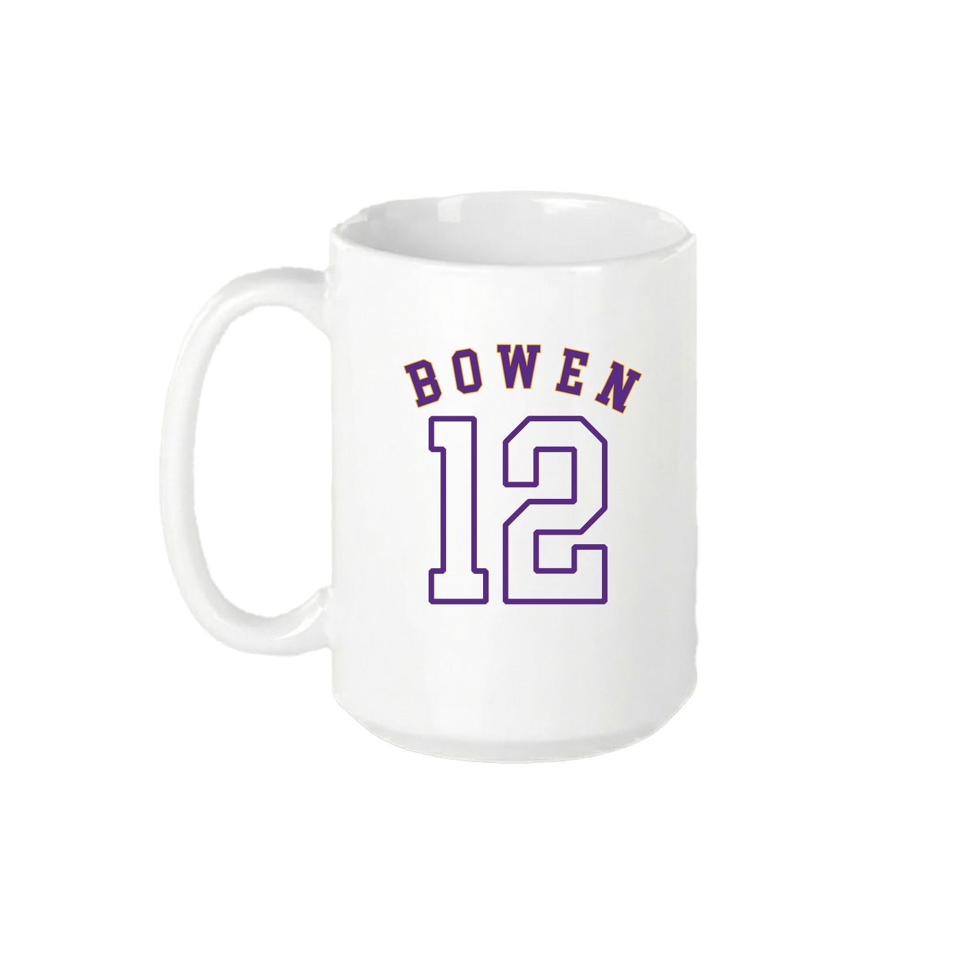 15oz Coffee Mug — Shirsey Arch in White