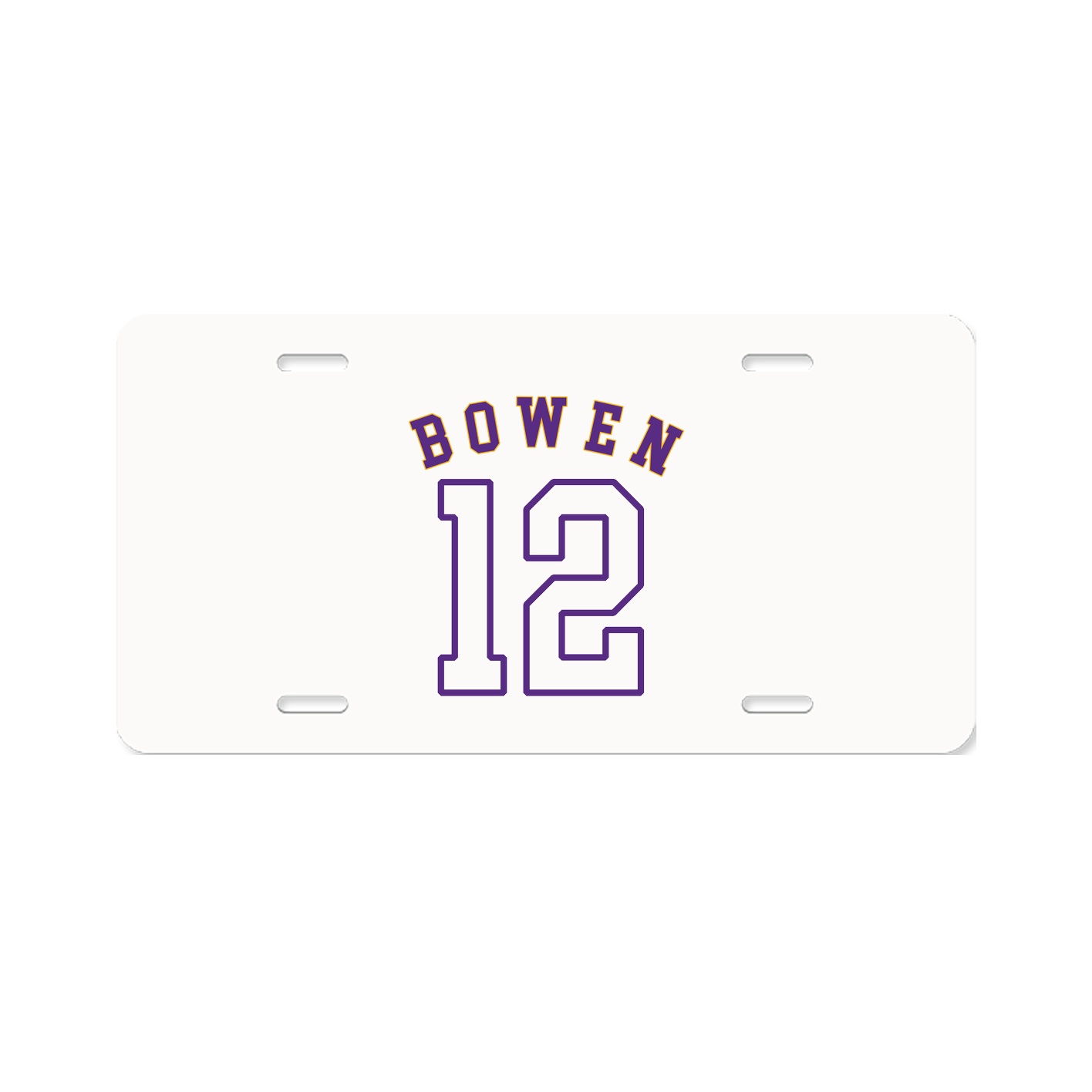 License Plate — Shirsey Arch in Classic