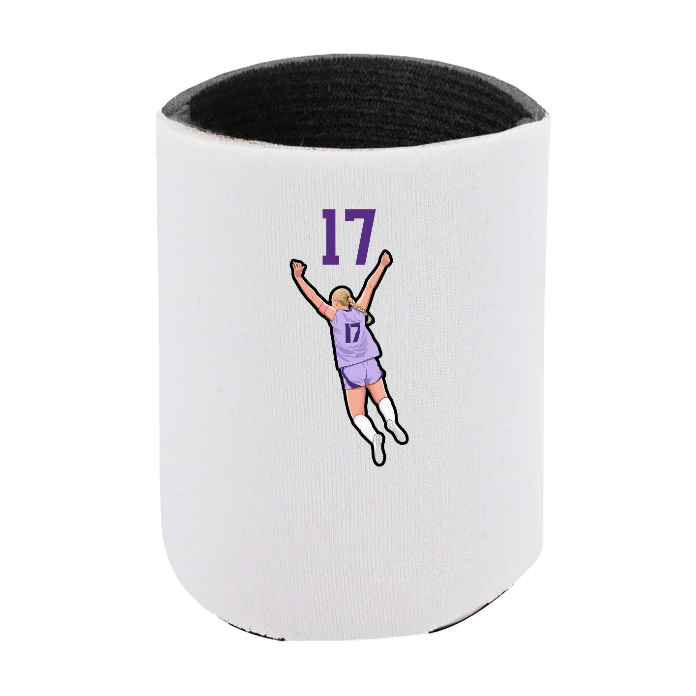 Can Holder — Number Top in White