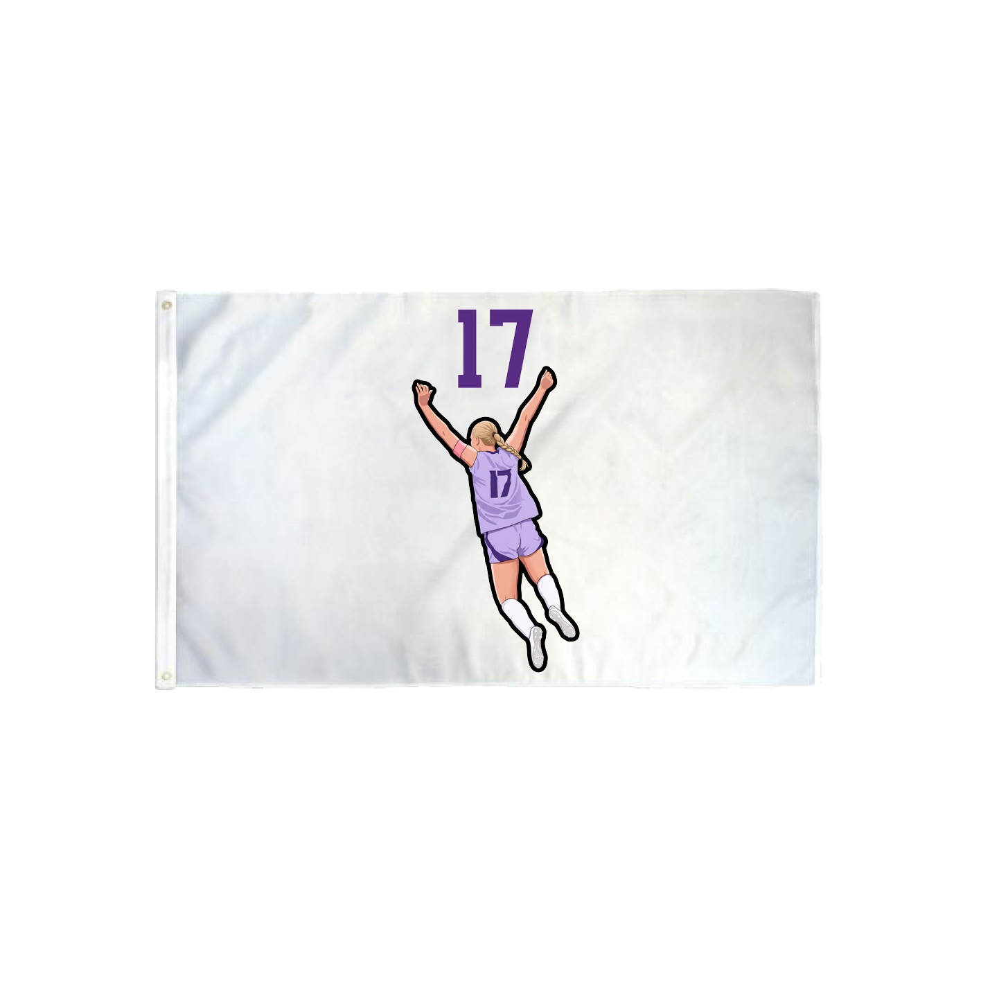 3x5 Flag — Number Top in Classic