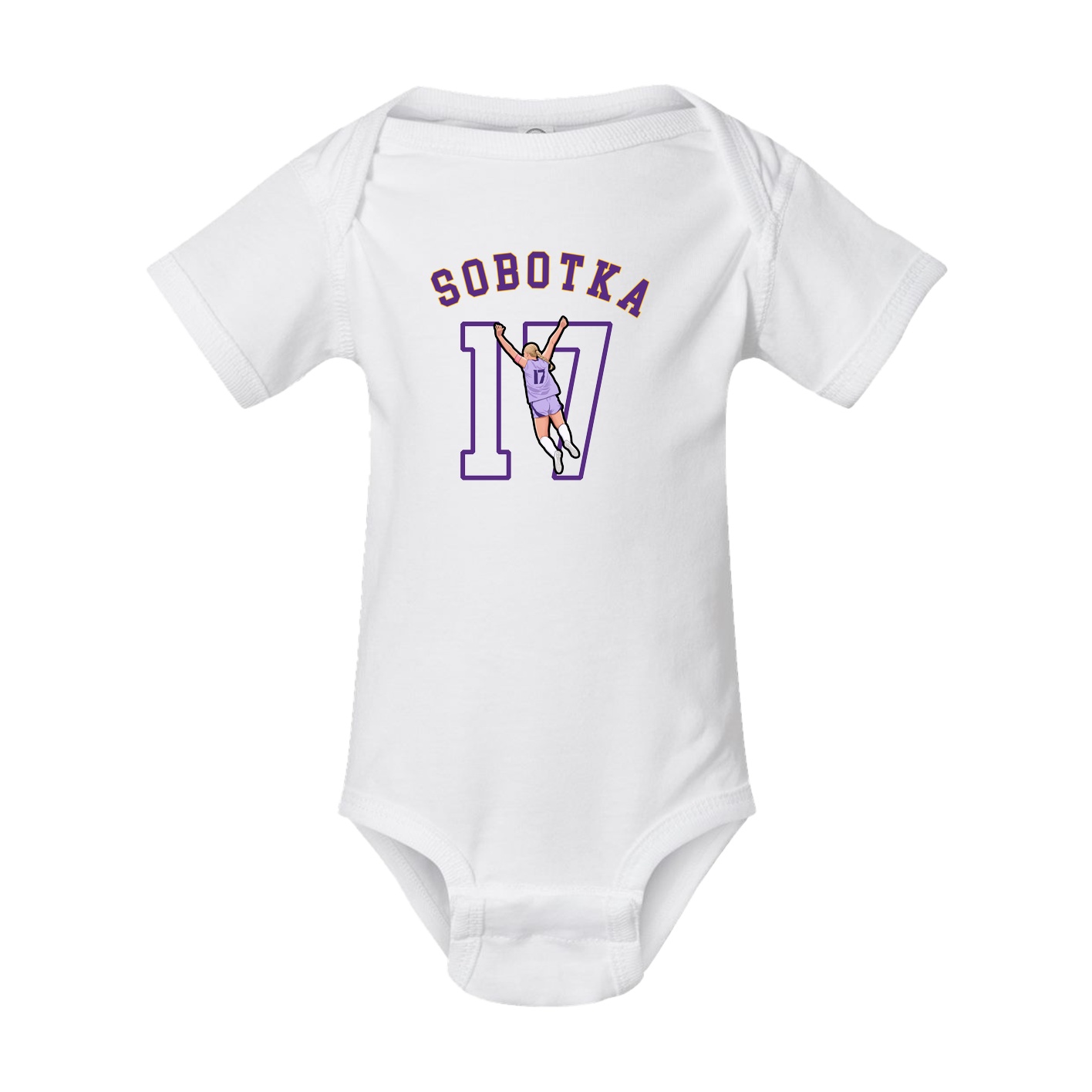 Baby Onesie — Shirsey Arch in White