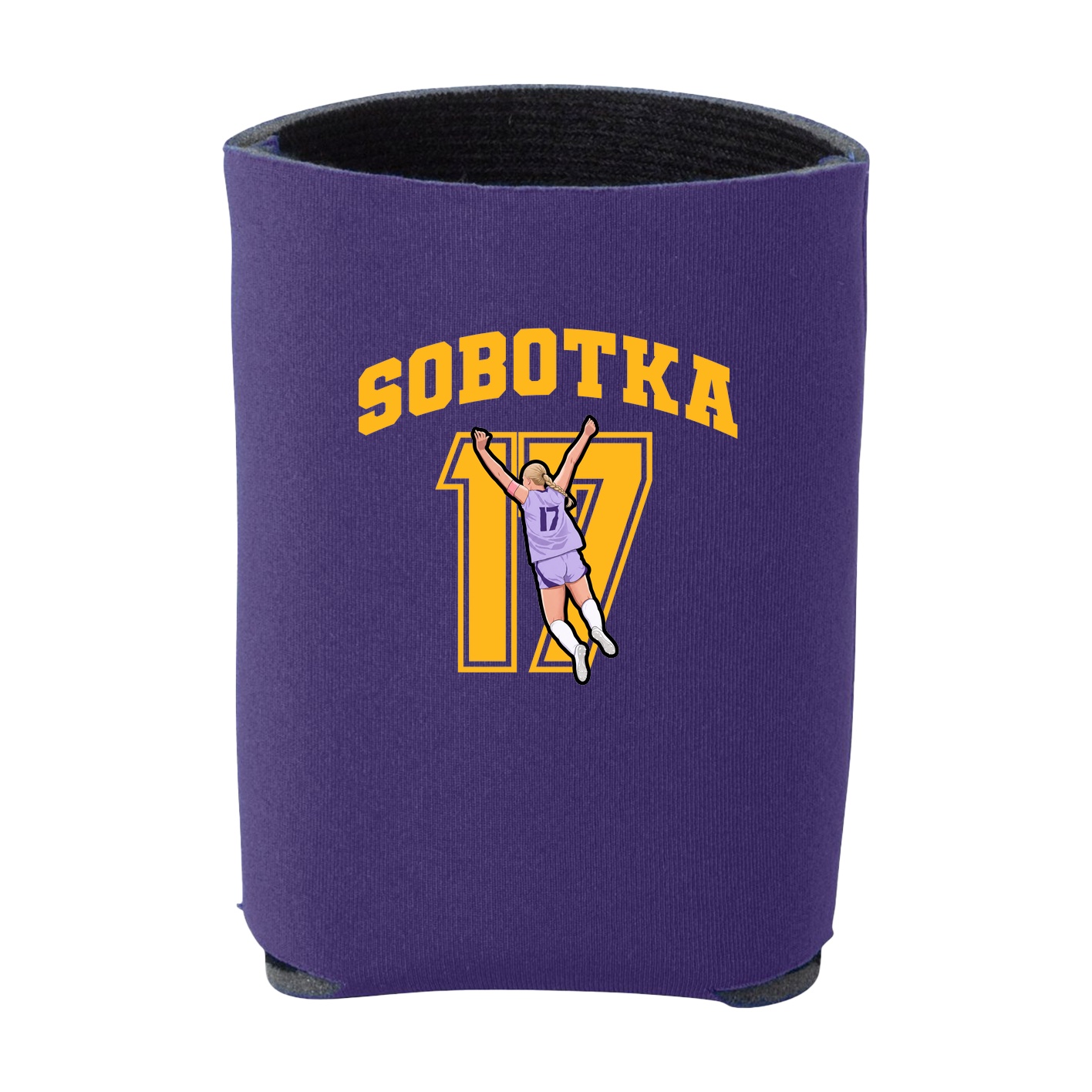 Can Holder — Number in Purple