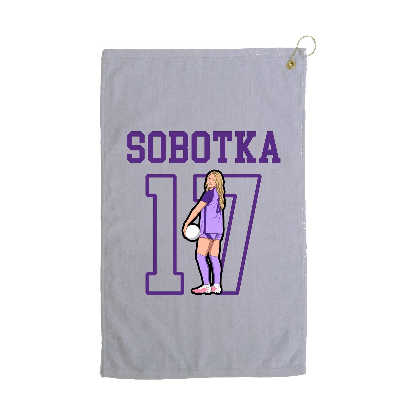 Golf Towel — Shirsey in Grey
