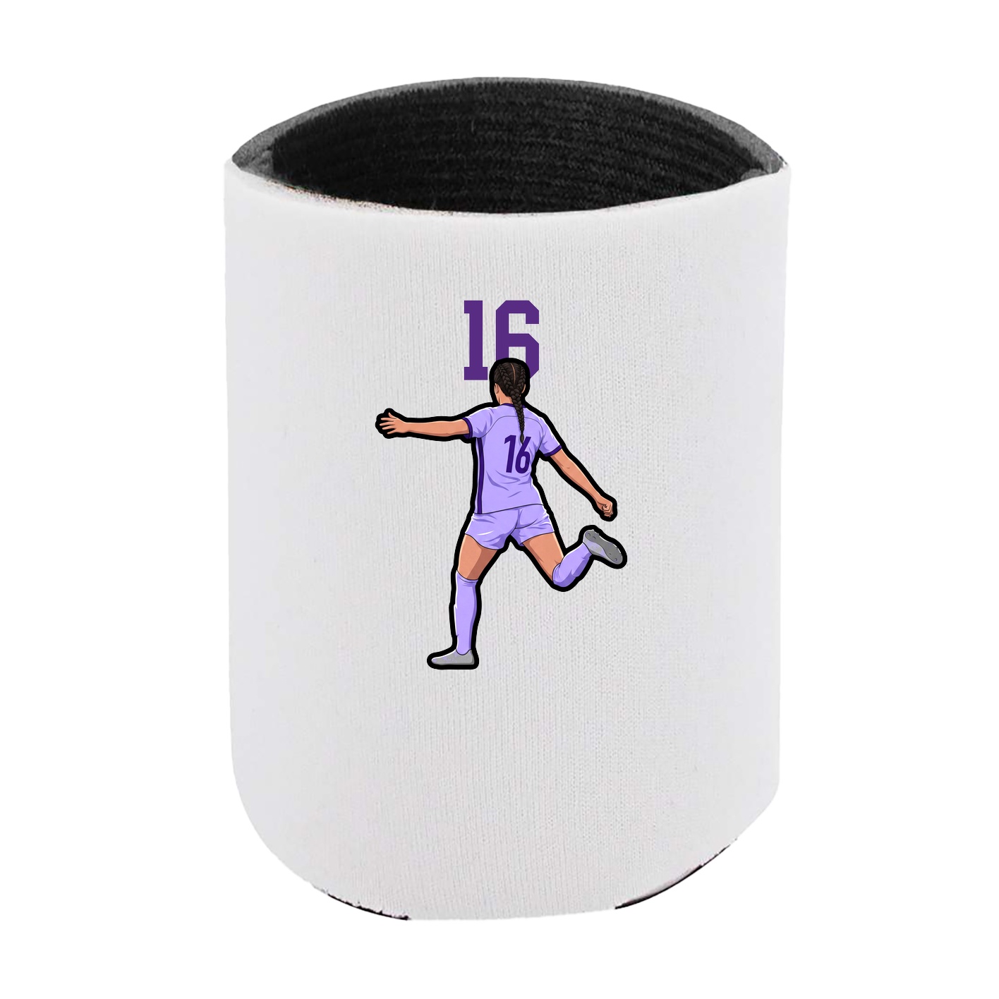 Can Holder — Number Top in White