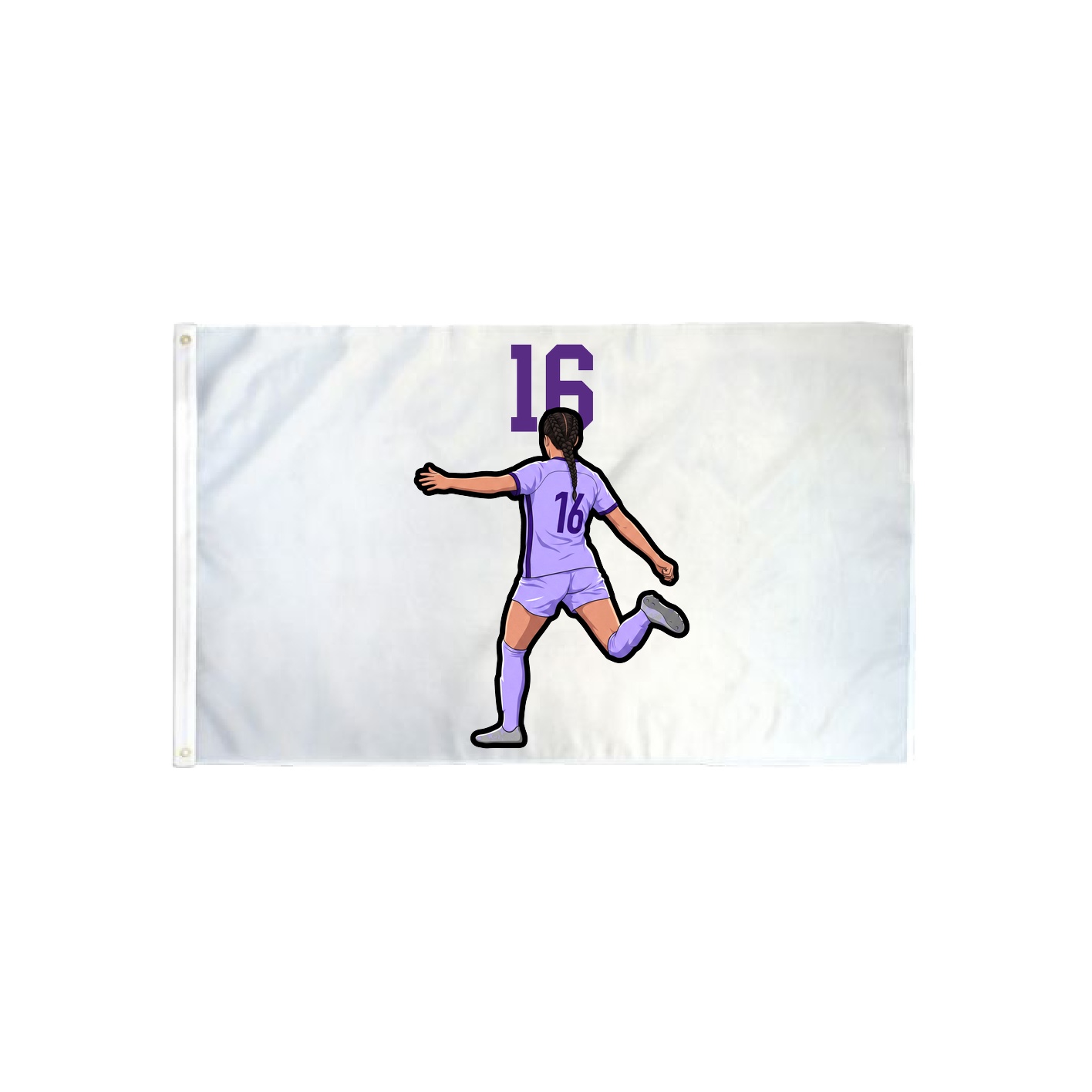 3x5 Flag — Number Top in Classic