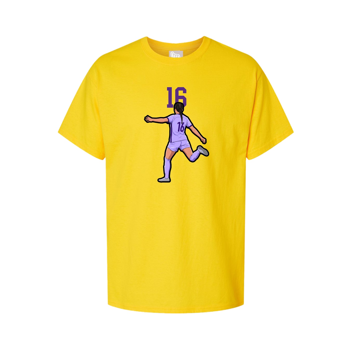 Tee — Number Top in Gold