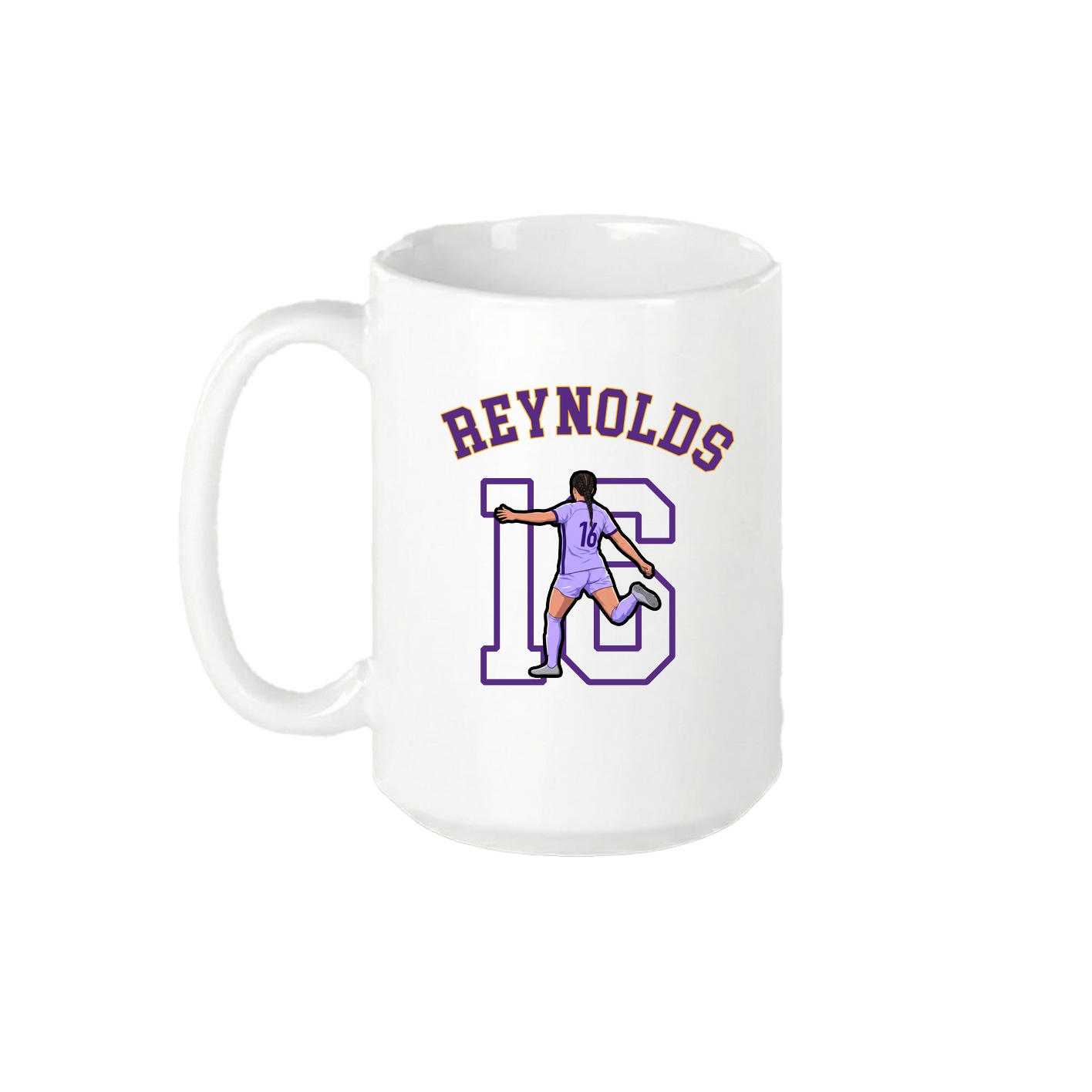 15oz Coffee Mug — Shirsey Arch in White