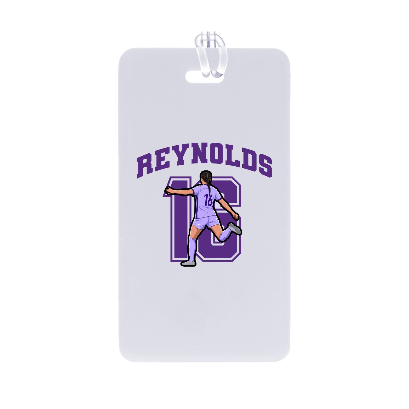 Bag Tag — Number in Classic
