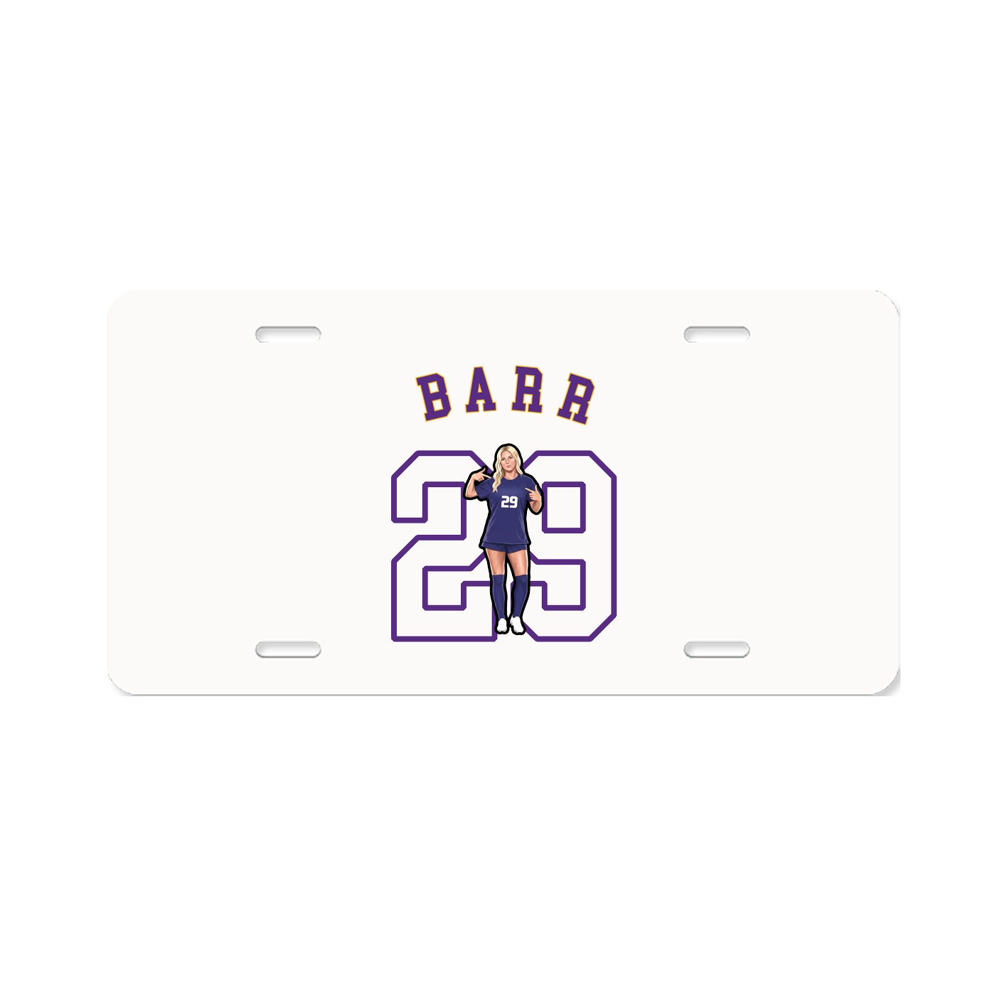 License Plate — Shirsey Arch in Classic