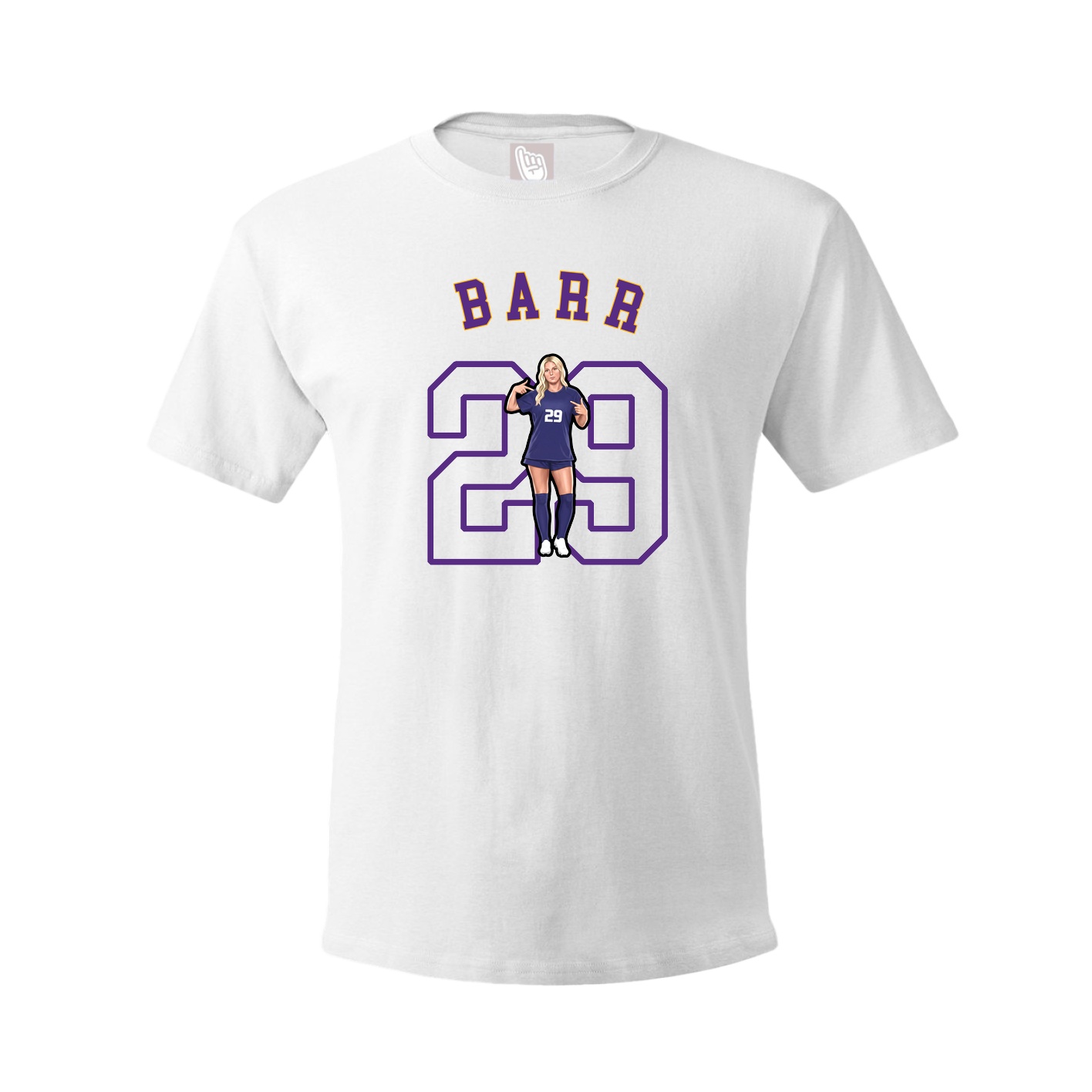 Tee — Shirsey Arch in White