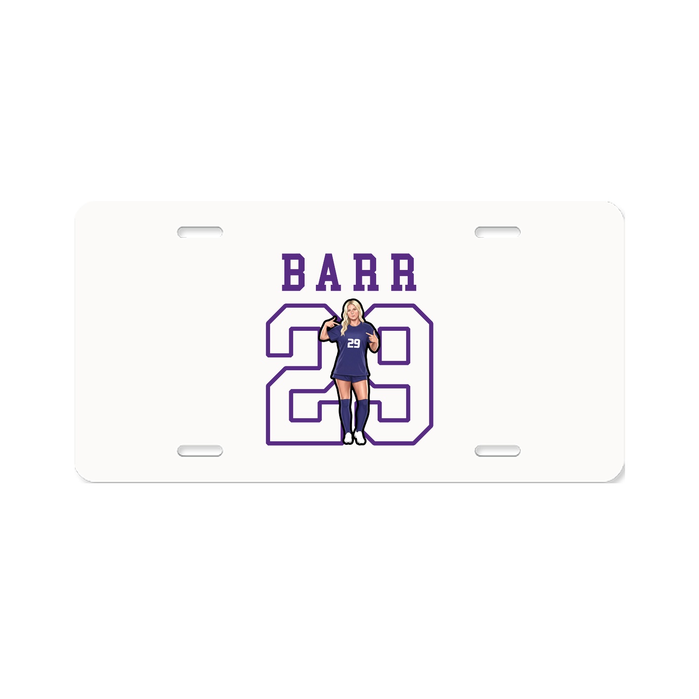 License Plate — Shirsey in Classic