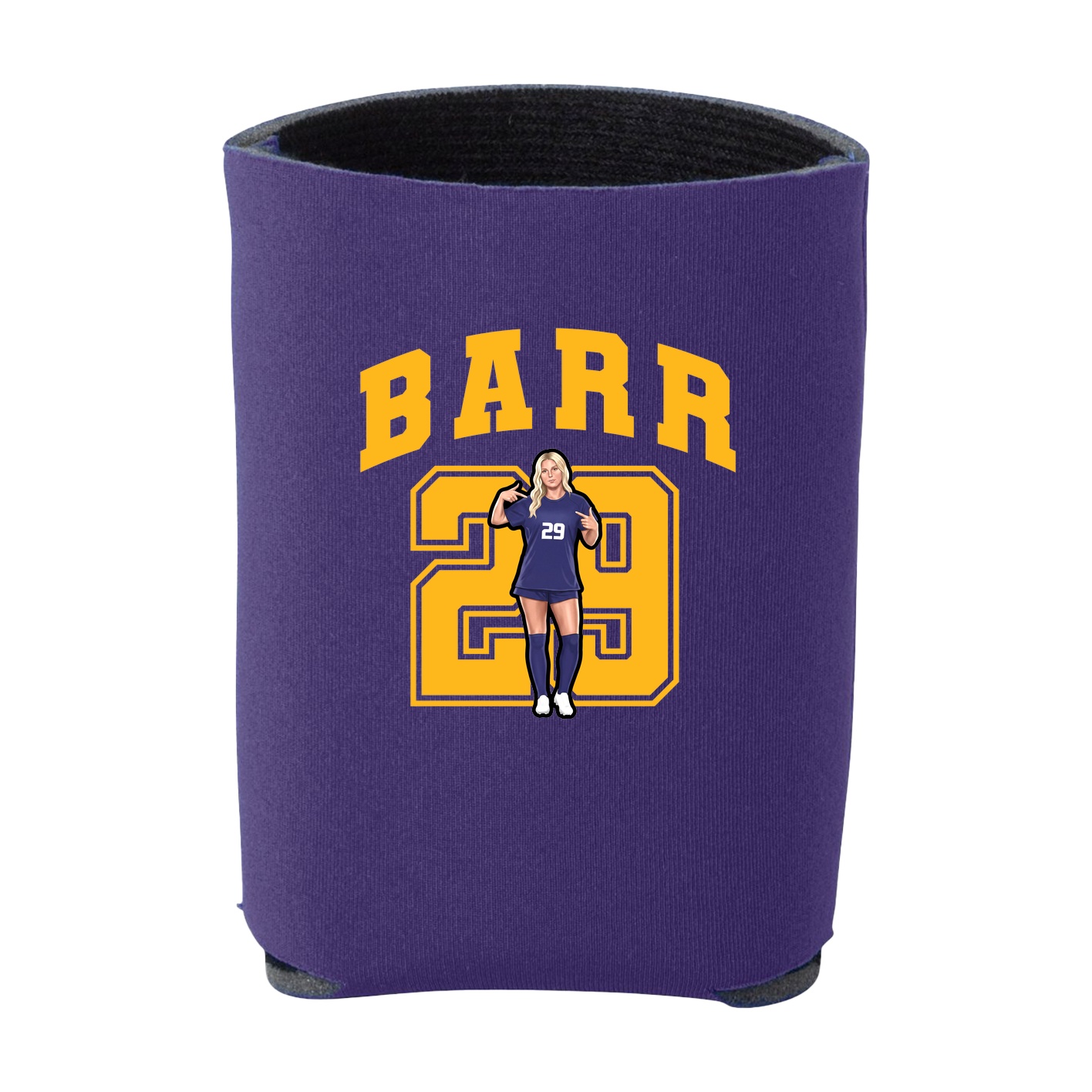 Can Holder — Number in Purple