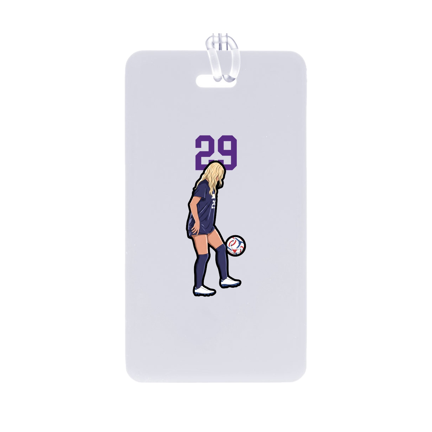 Bag Tag — Number Top in Classic