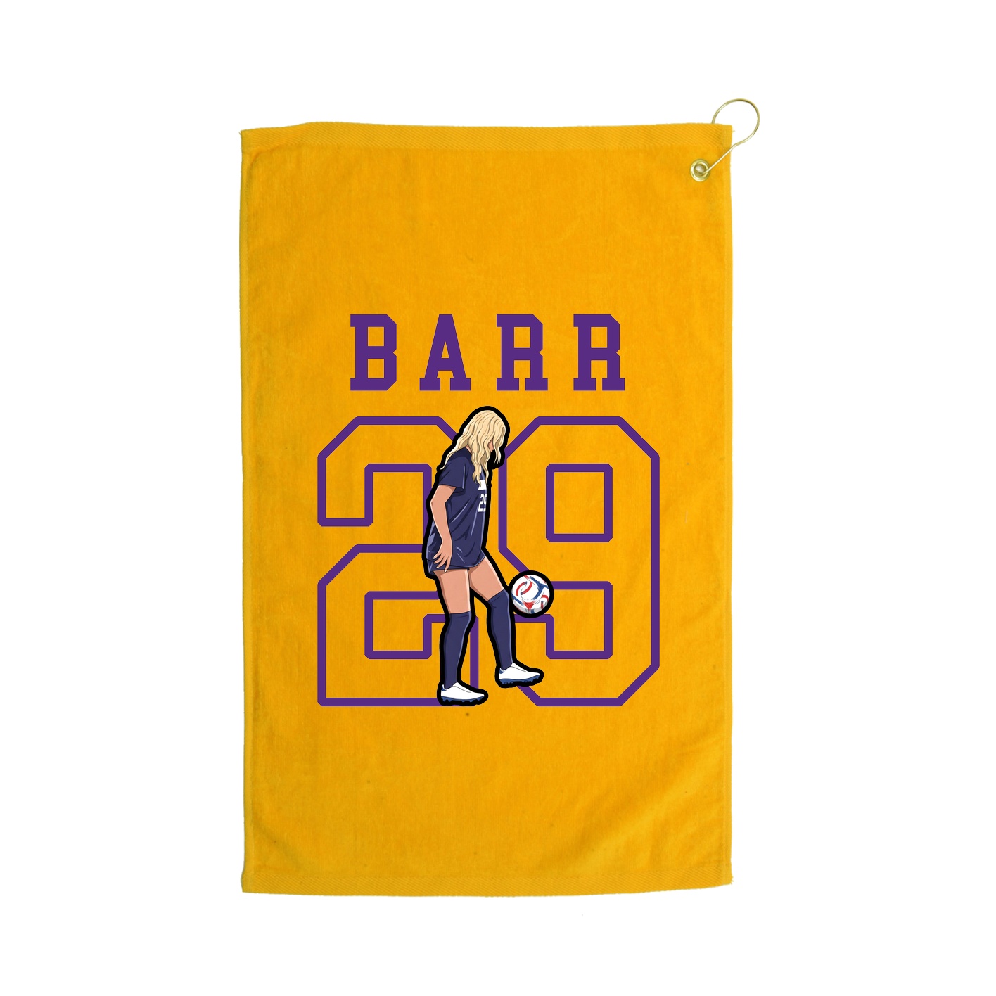 Golf Towel — Shirsey in Gold