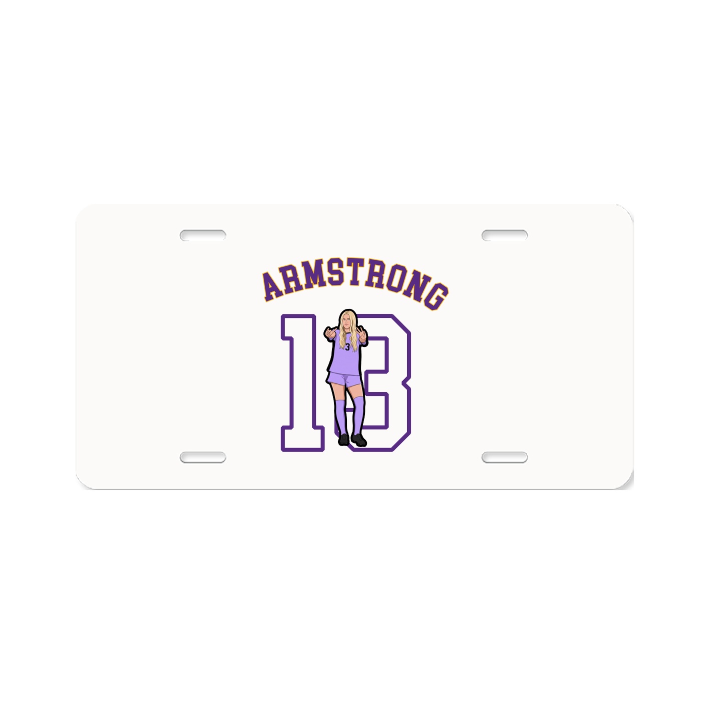 License Plate — Shirsey Arch in Classic
