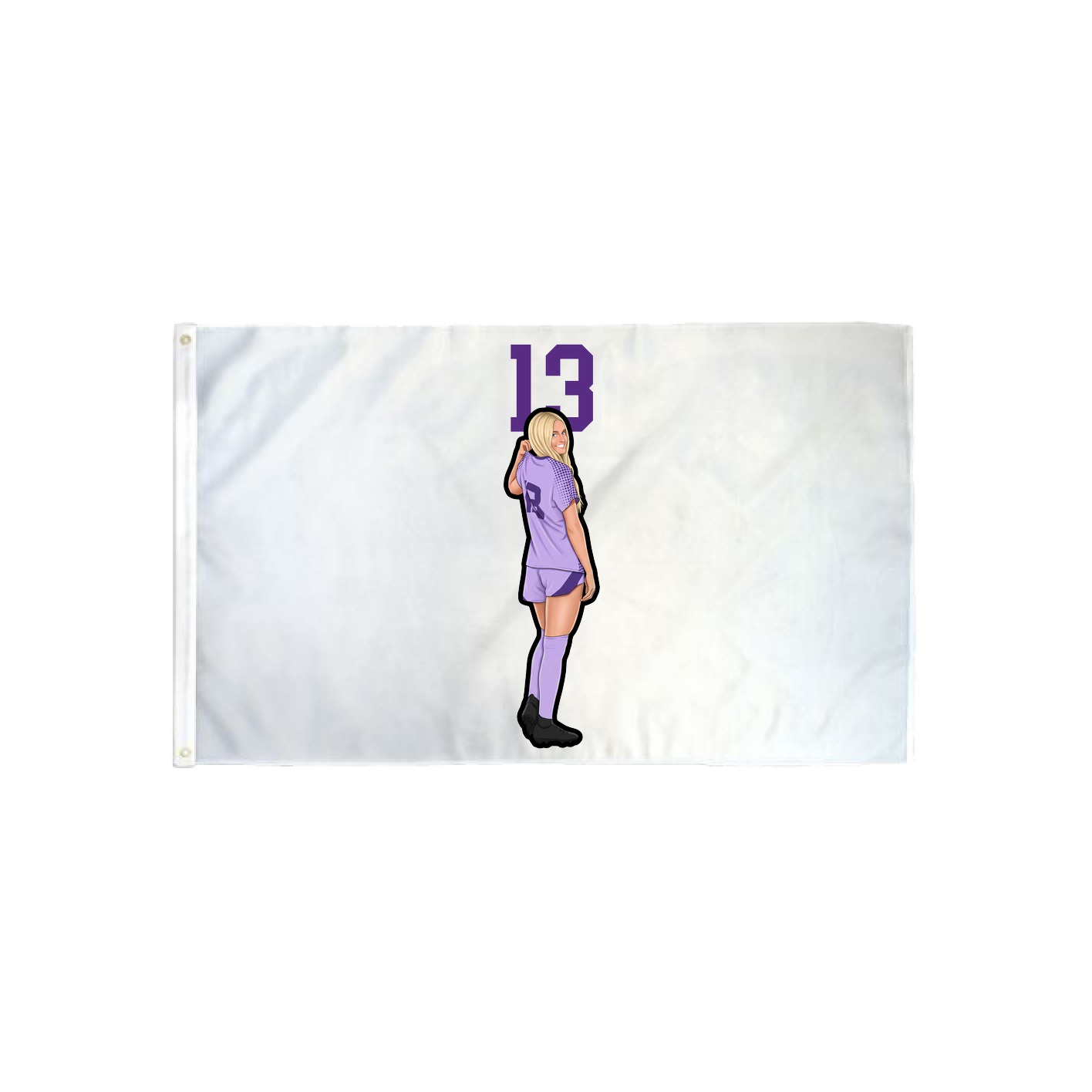 3x5 Flag — Number Top in Classic