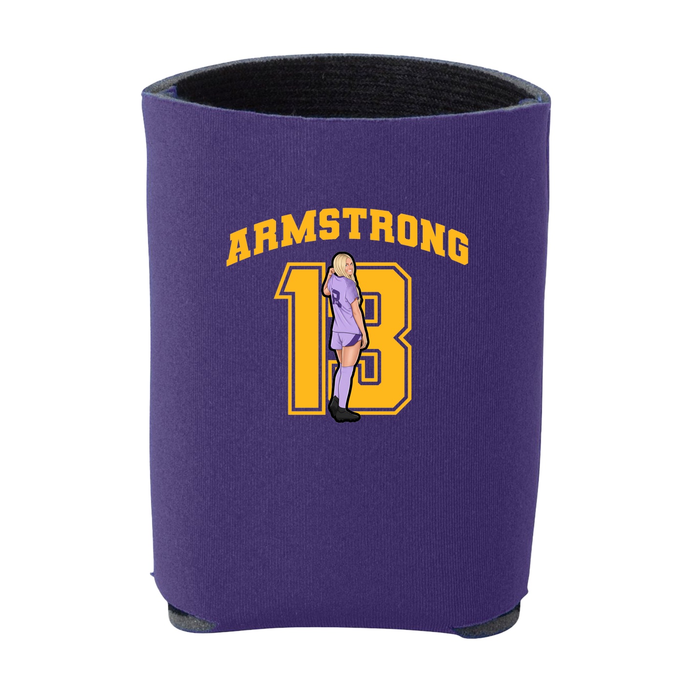 Can Holder — Number in Purple