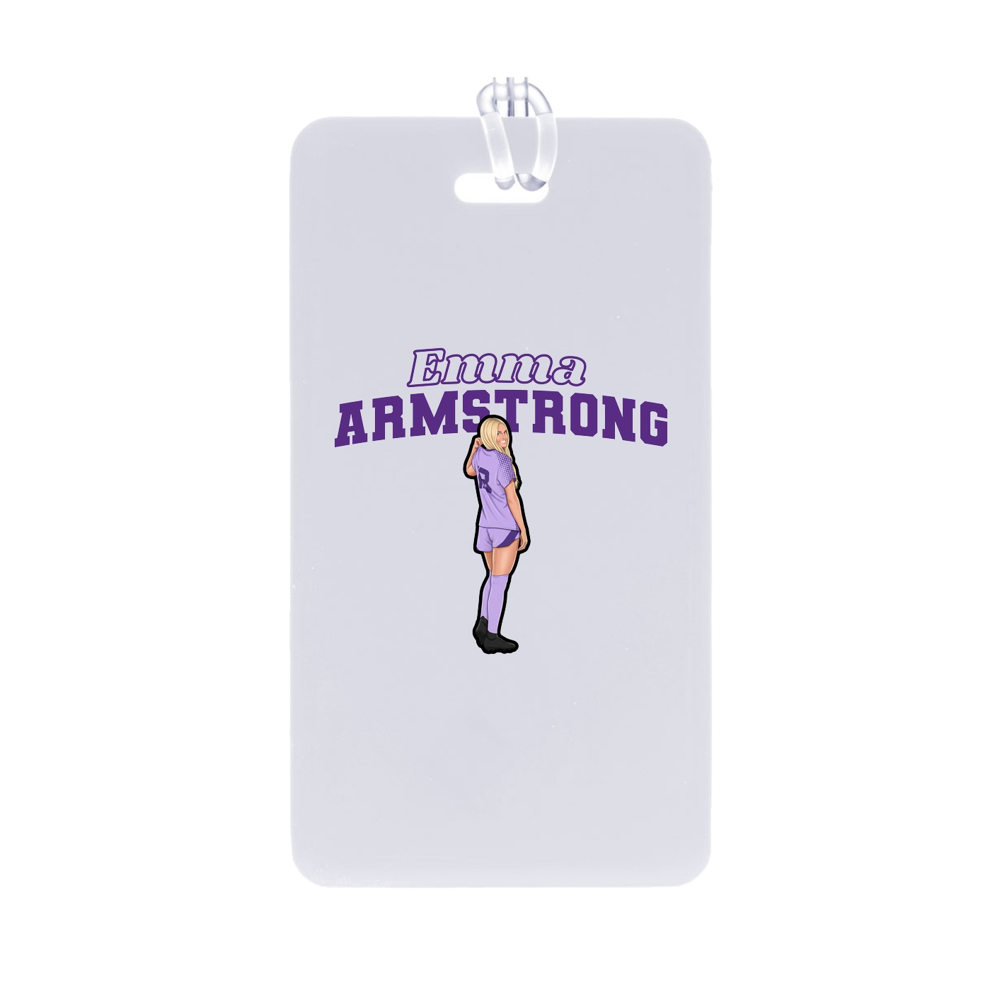 Bag Tag — Name Arch in Classic