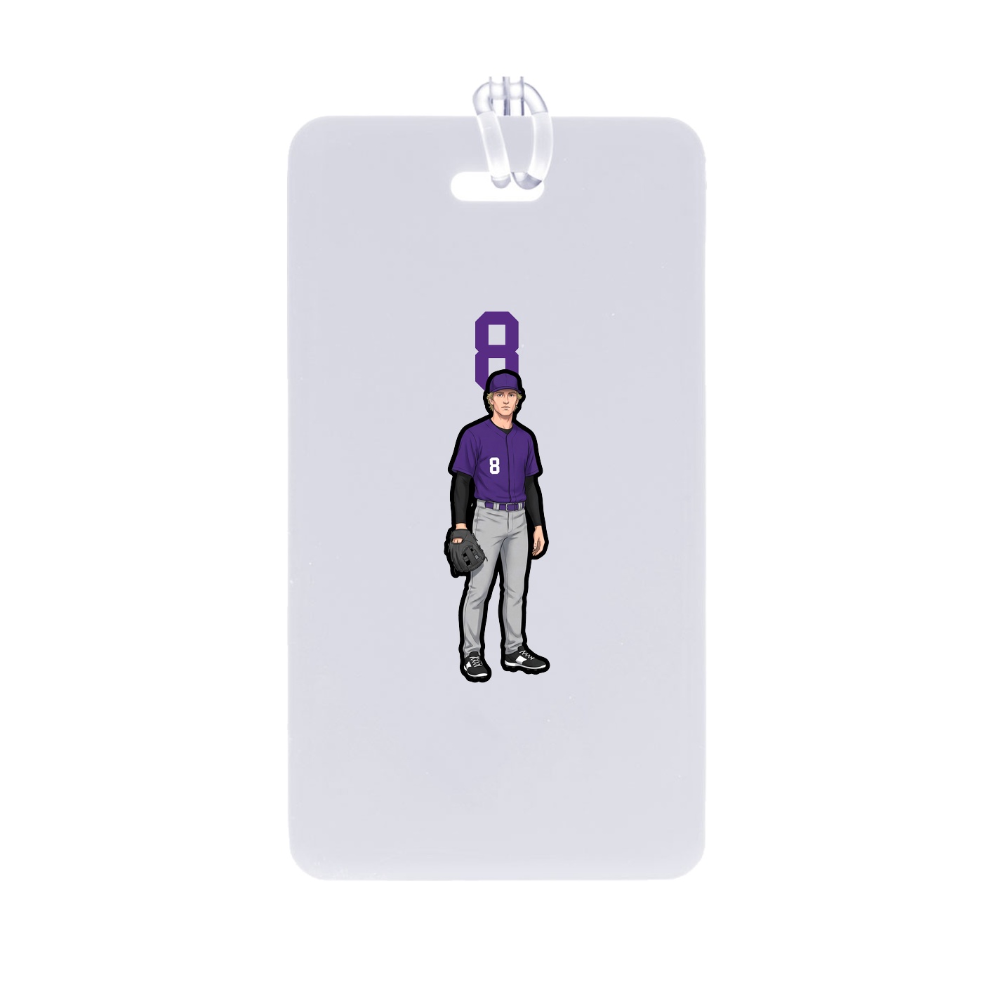 Bag Tag — Number Top in Classic