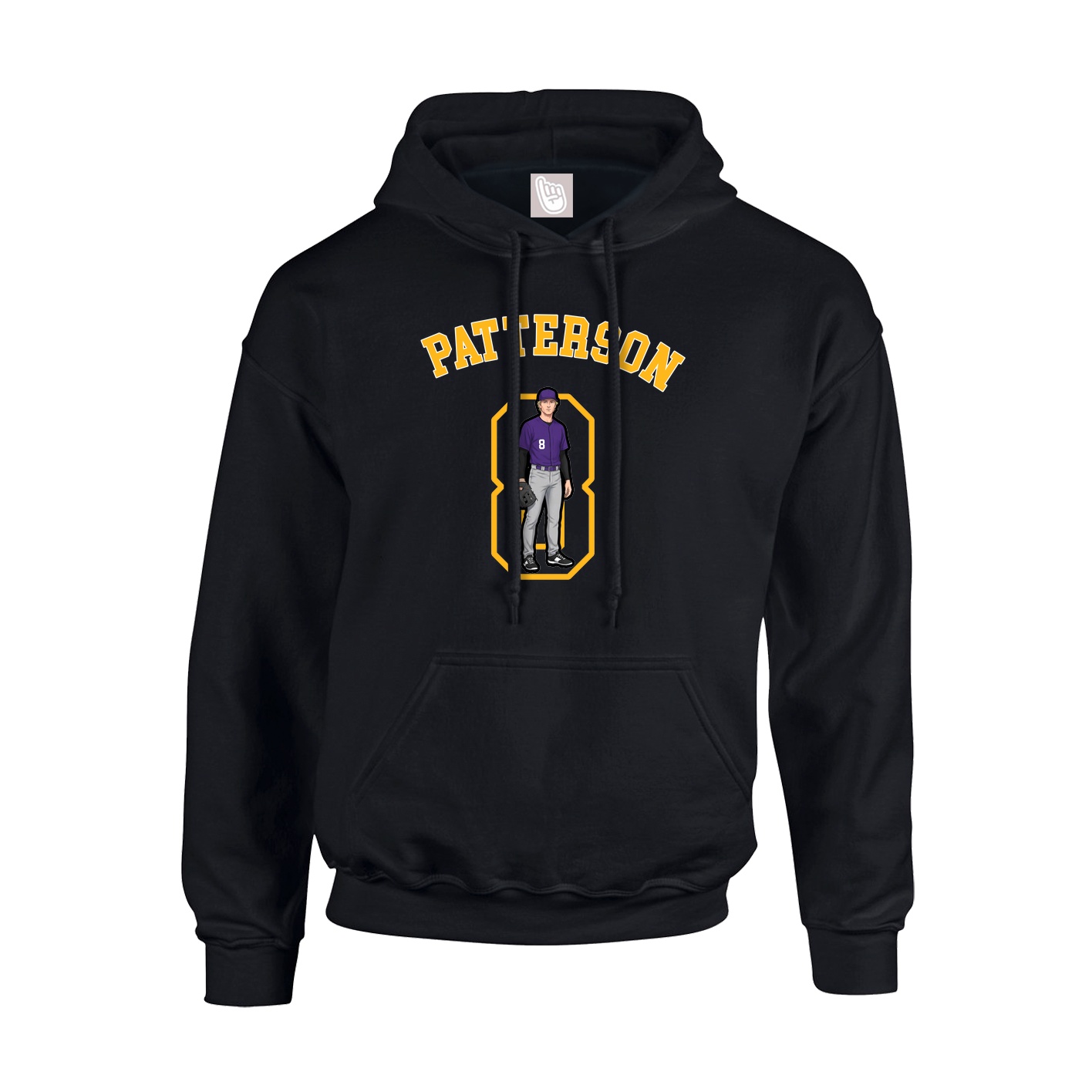 Hoodie — Shirsey Arch in Black