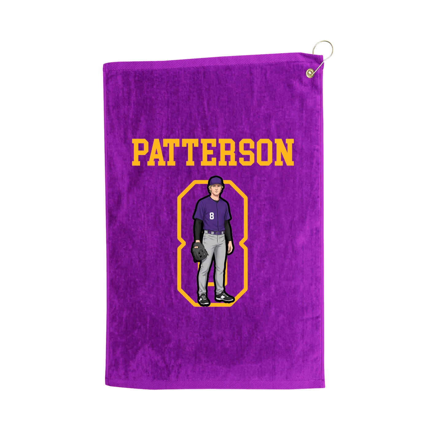 Golf Towel — Shirsey in Purple