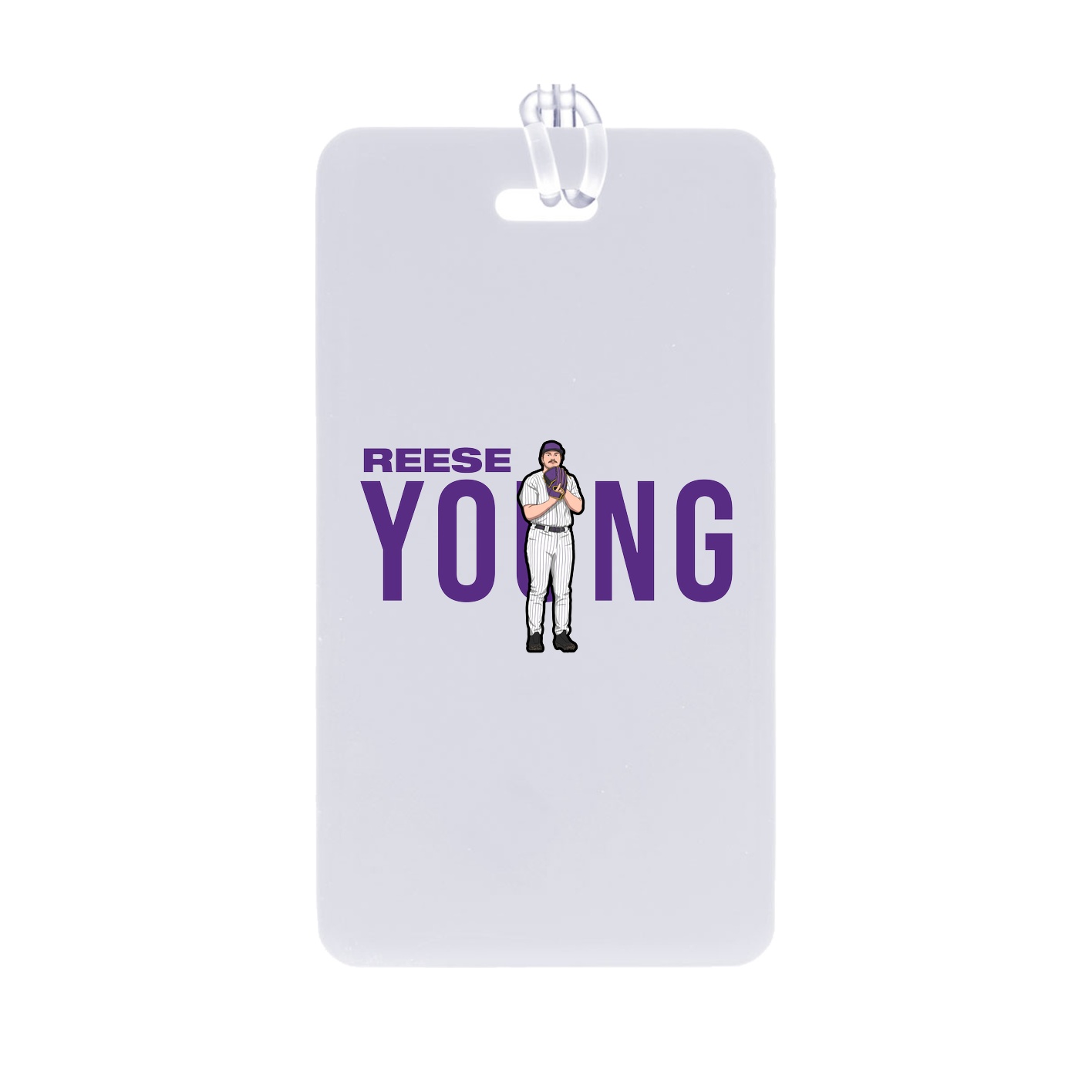 Bag Tag — Player Name in Classic