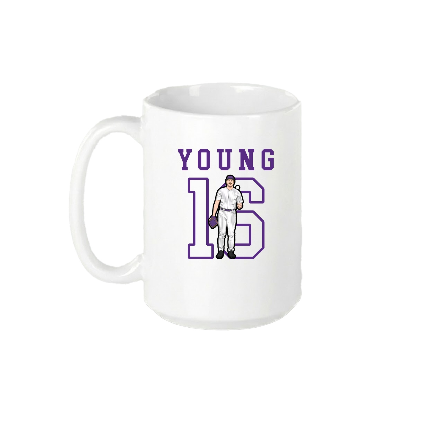 15oz Coffee Mug — Shirsey in White
