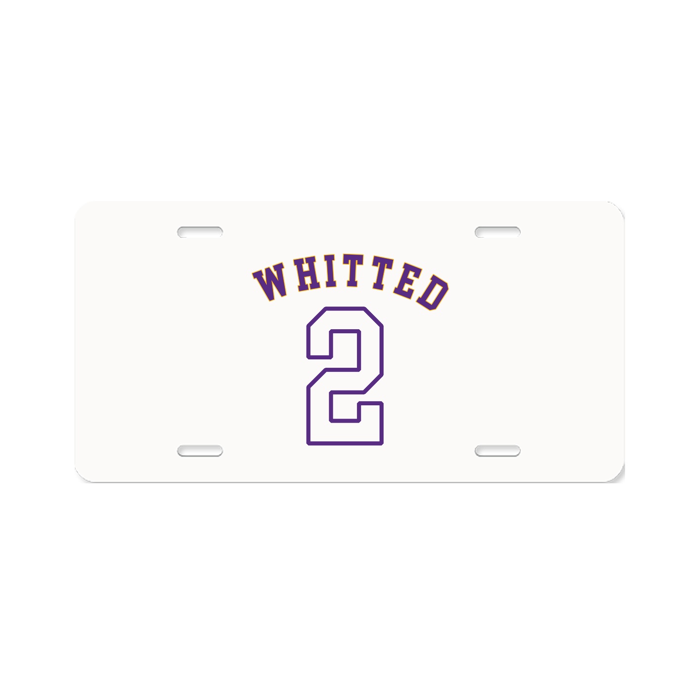 License Plate — Shirsey Arch in Classic