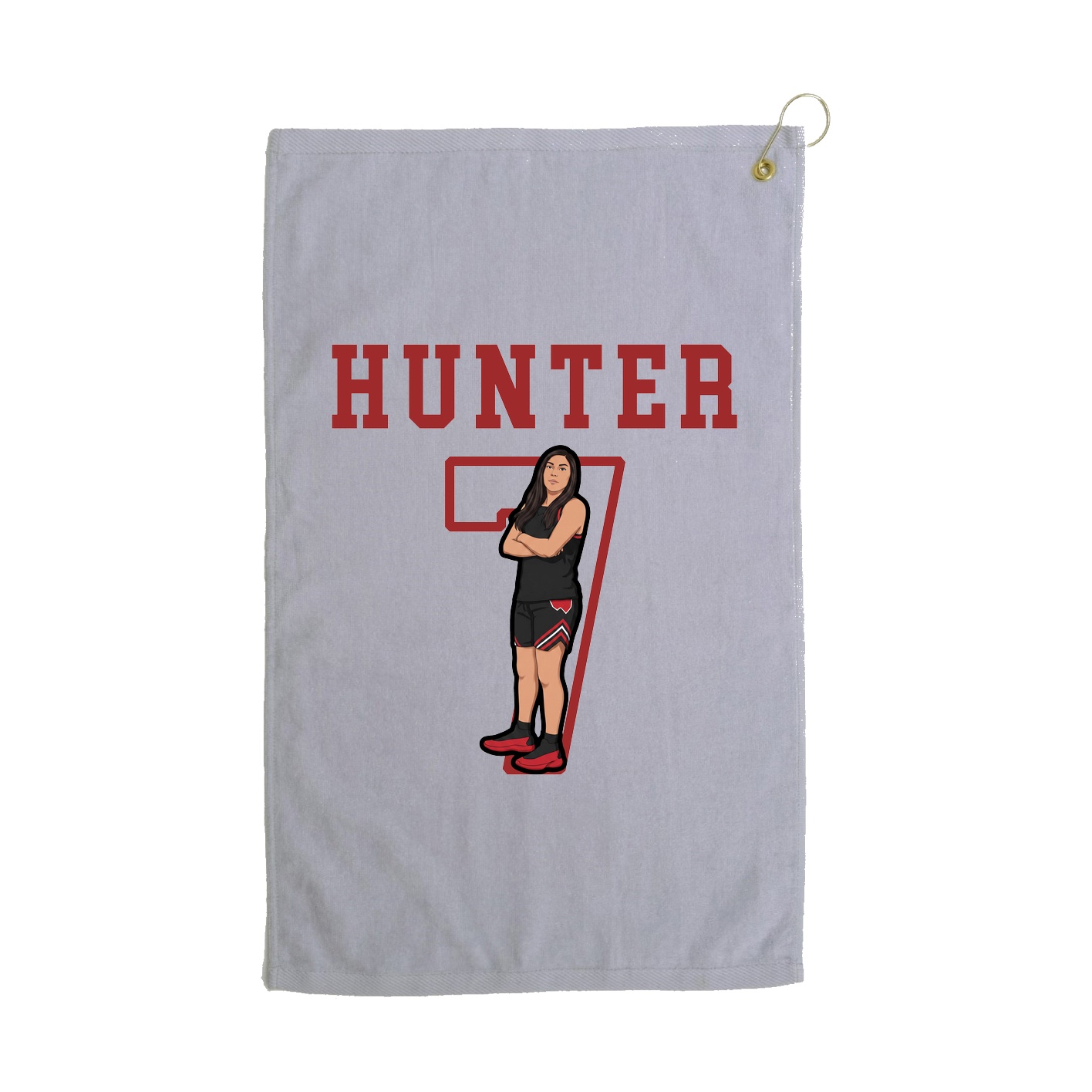 Golf Towel — Shirsey in Grey