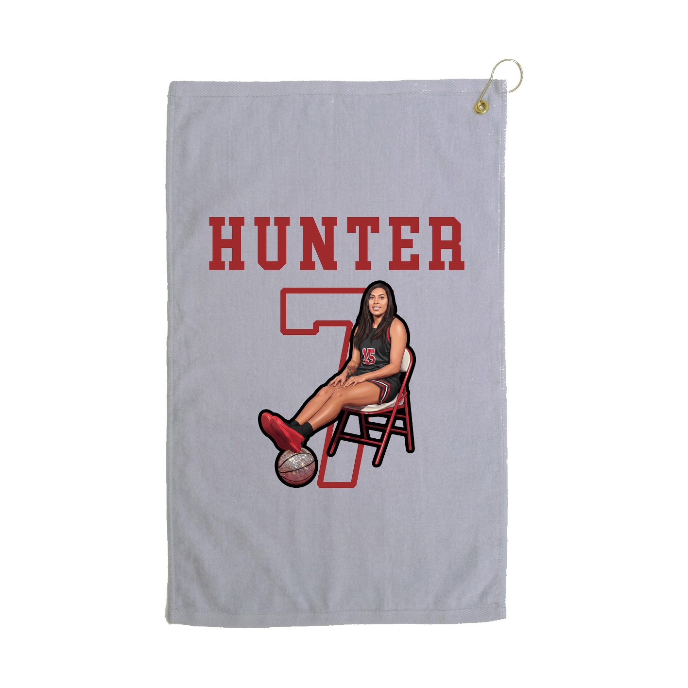 Golf Towel — Shirsey in Grey