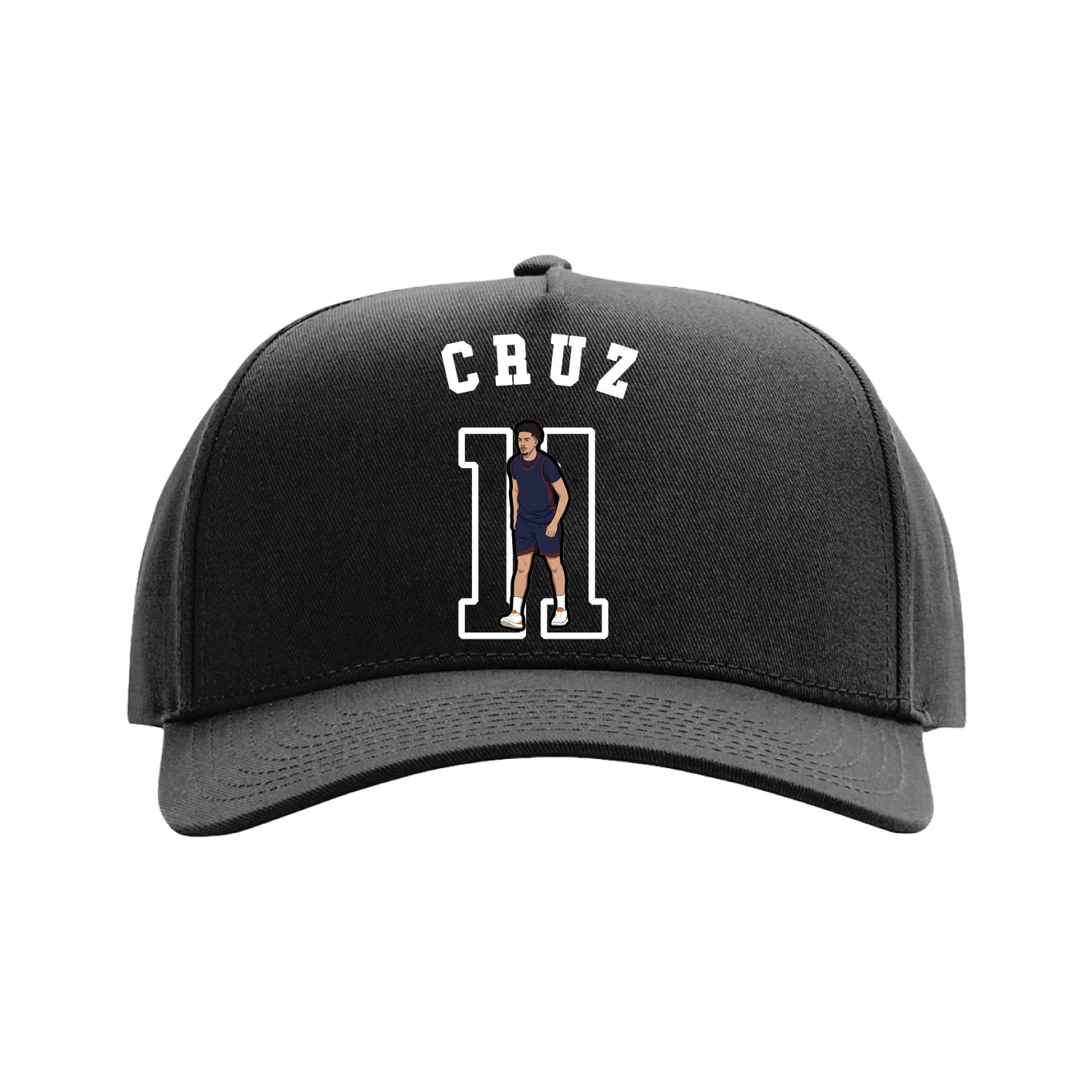 Full Fabric Five-Panel Champ Cap