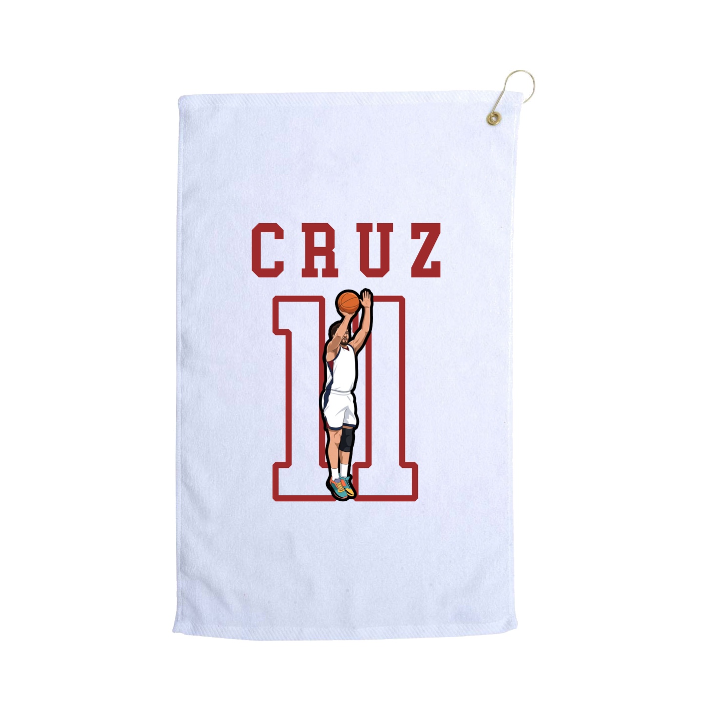 Golf Towel — Shirsey in White